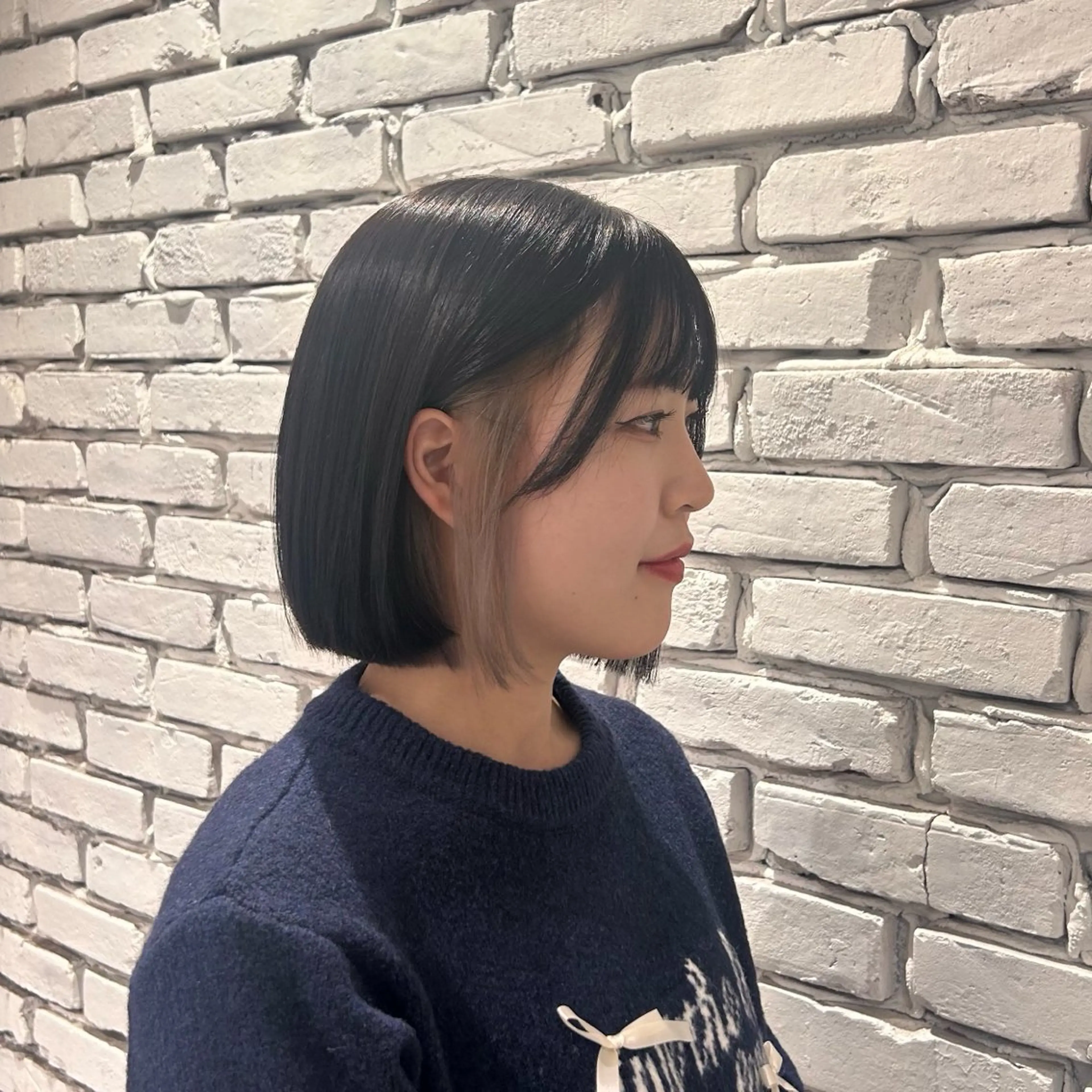 ミディアム 🤎オリーブカラー× パーマ特化💫森口のヘアスタイル
