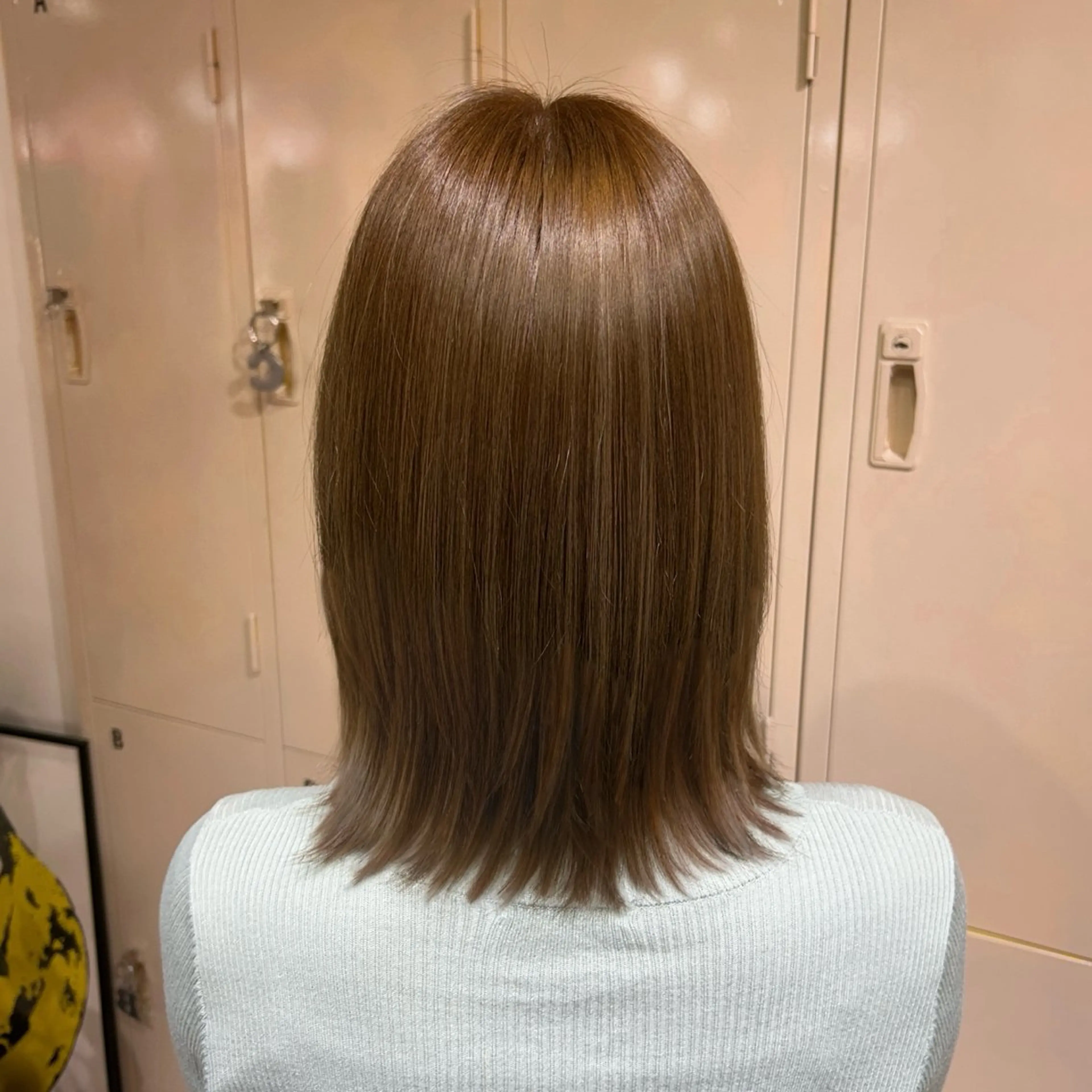 ミディアム カラー ヘアカラー トリートメント 🧚🏻透明感カラー 🫧フウワのヘアスタイル