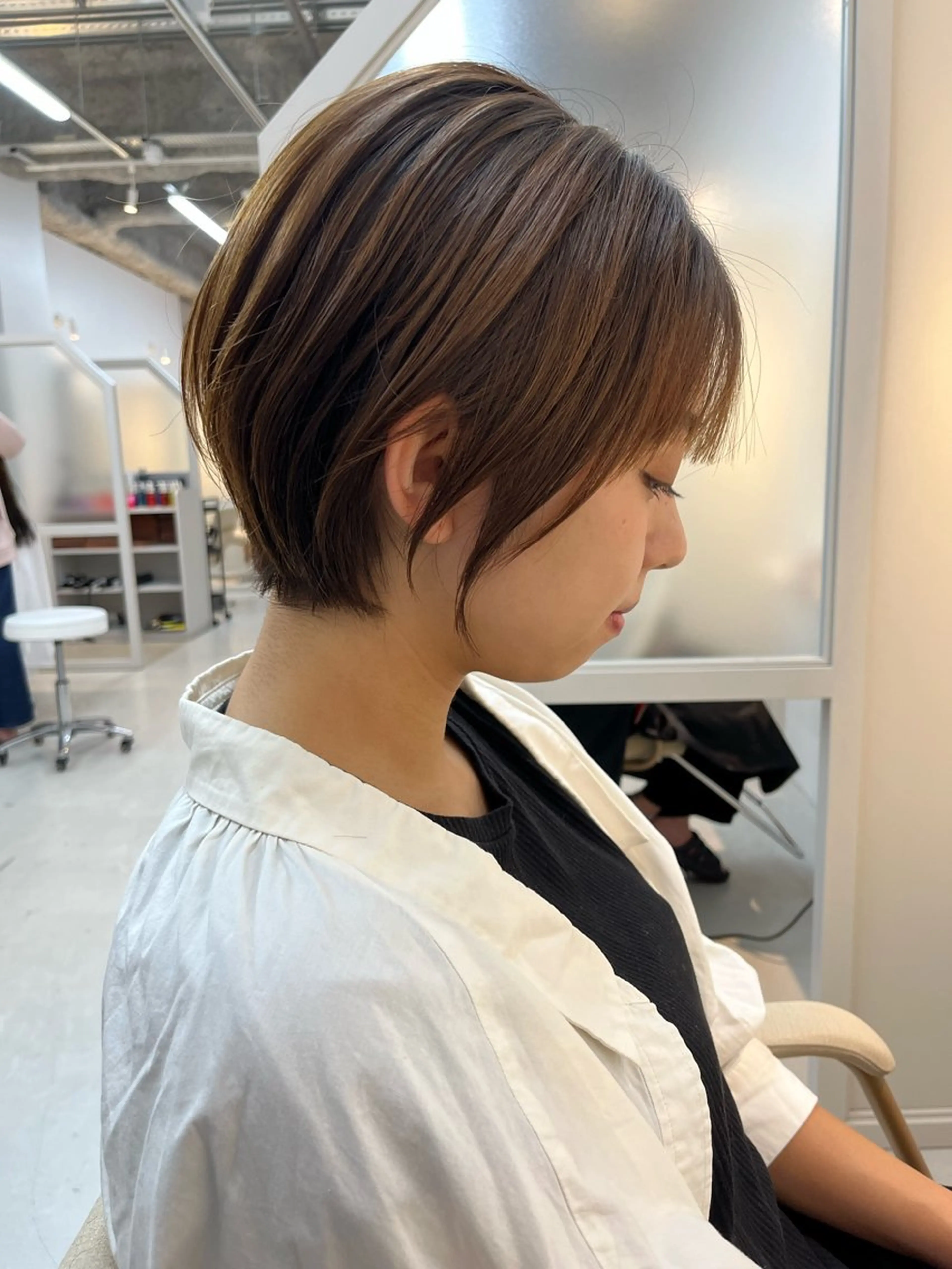 ショート 透明感カラー/艶髪/ 高城潤也のヘアスタイル