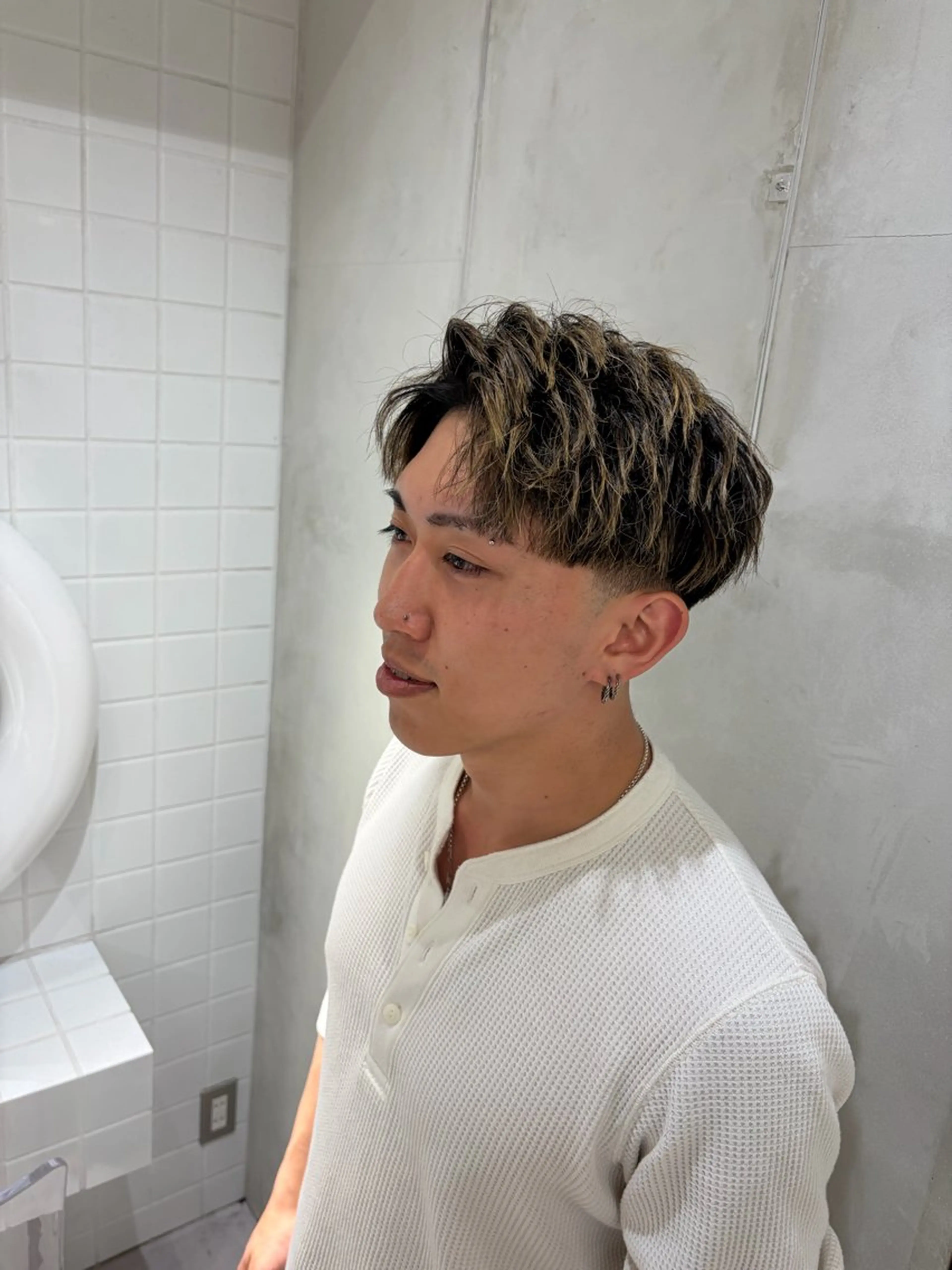 ショート メンズ 宮林 舞央のヘアスタイル