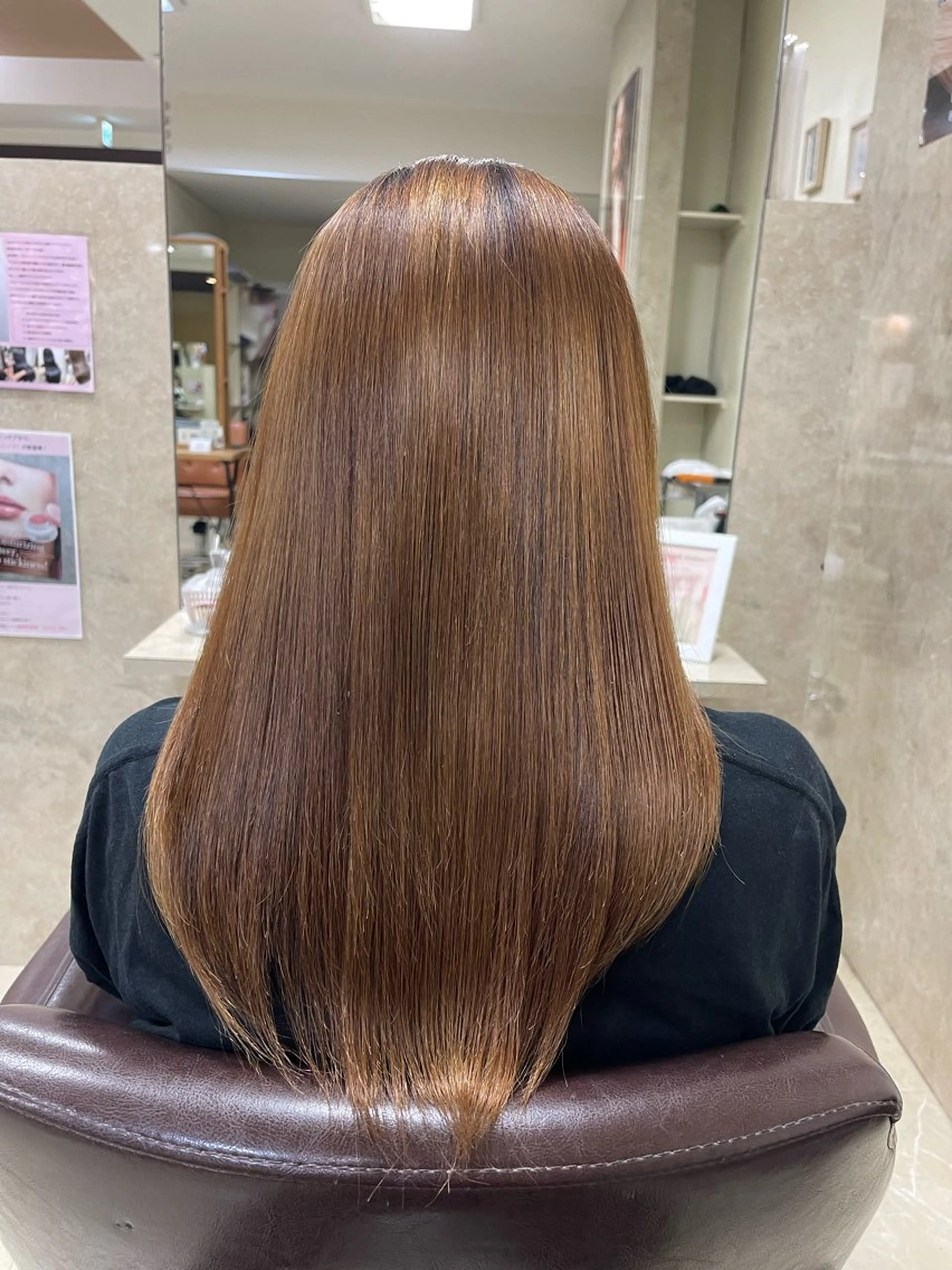 ロング 縮毛矯正 縮毛・酸性ストレート 特化のヘアスタイル