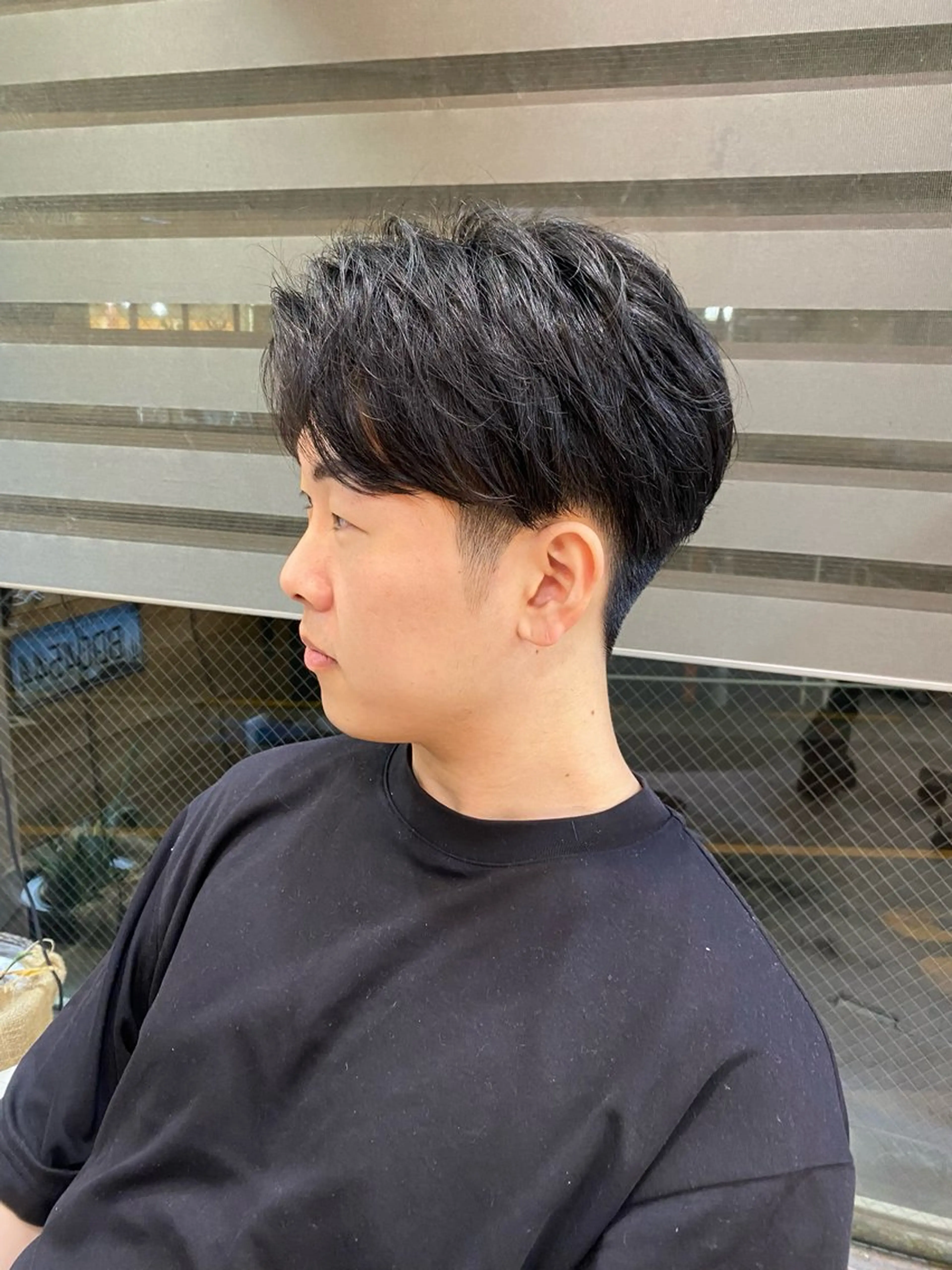 パーマ メンズ 山田 晃輔のヘアスタイル