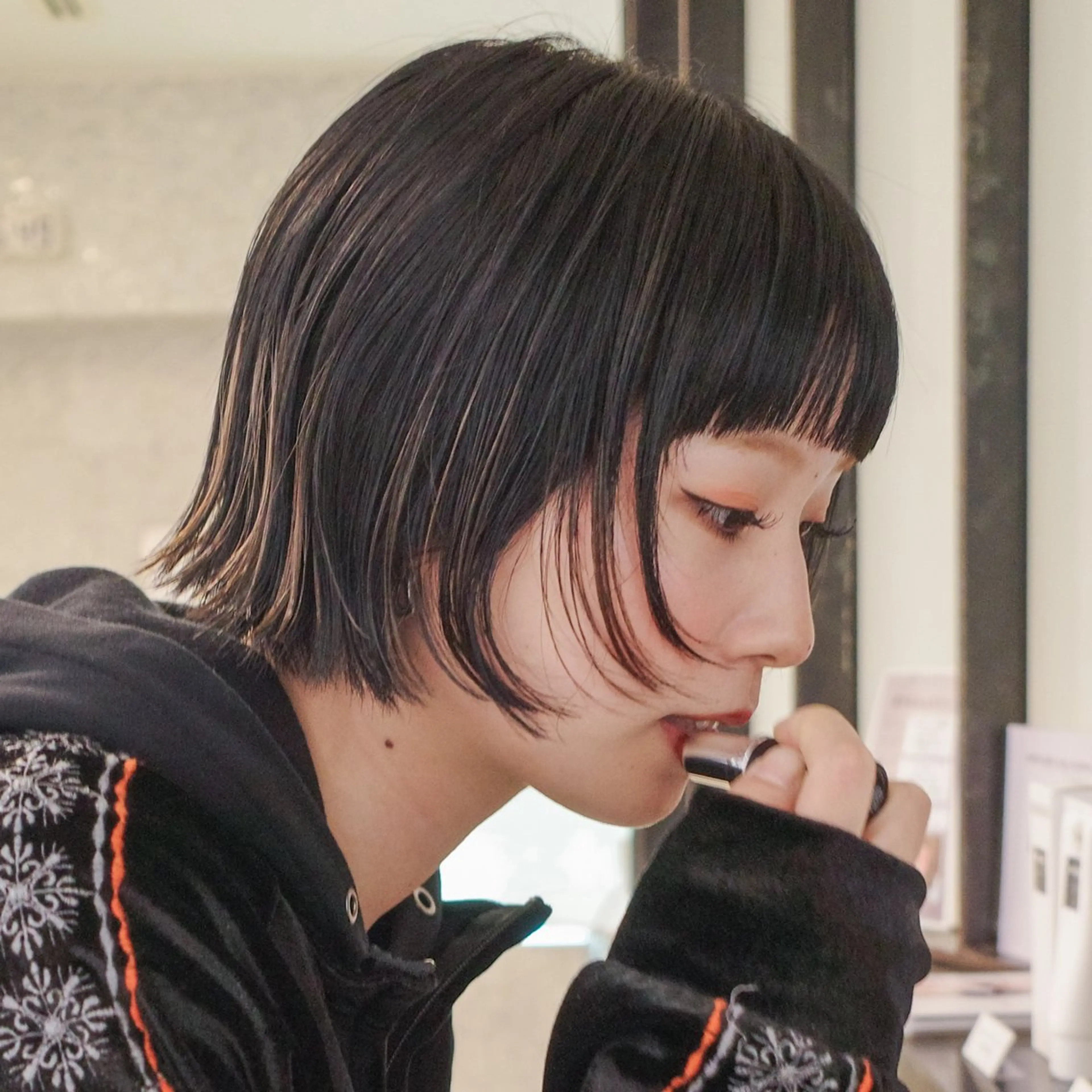 ショート カラー カット ヘアカラー トリートメント ボブ特化美容師/ ボブパーマ/ミツイのヘアスタイル