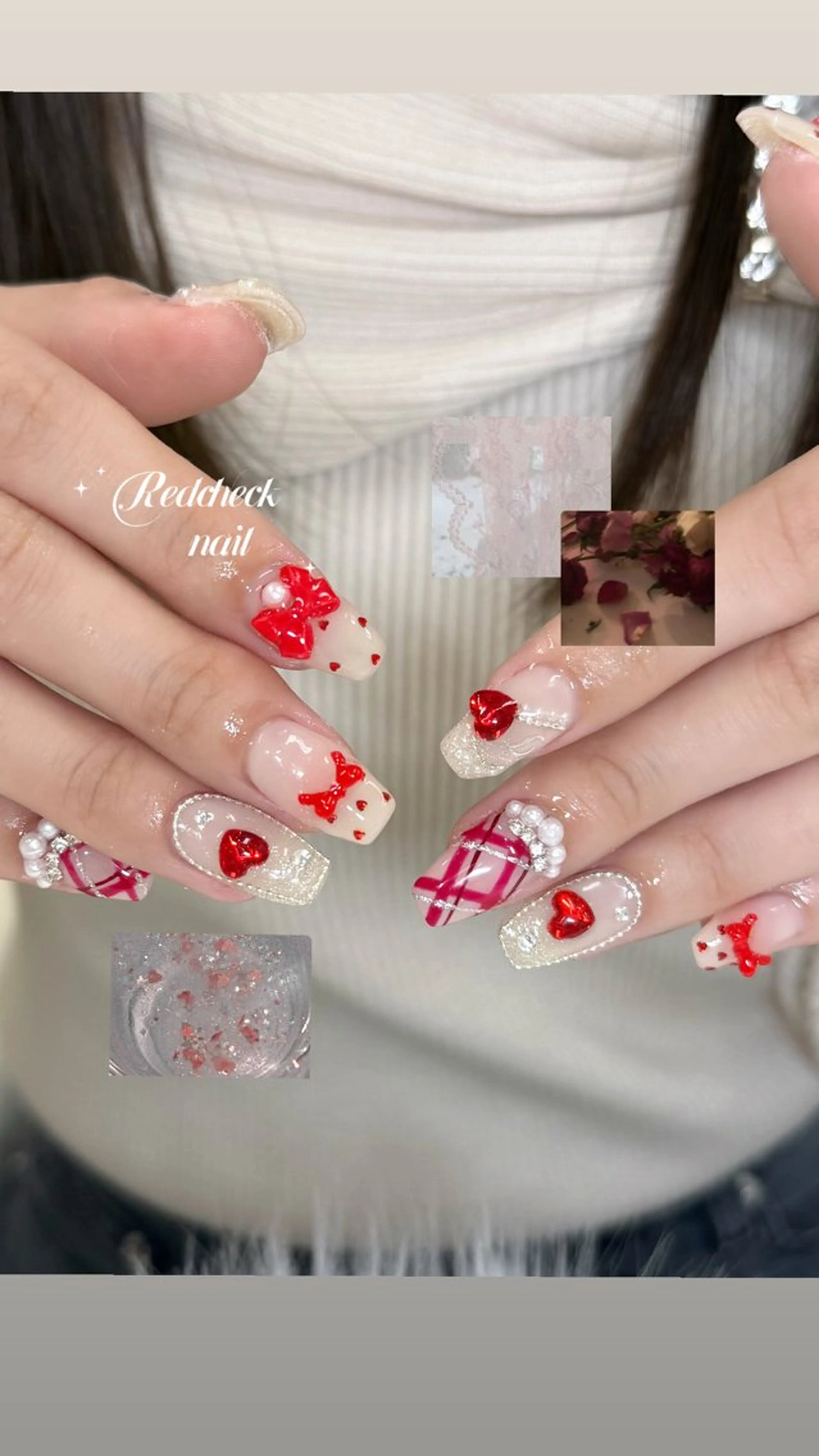 ネイル ハンドネイル 🎀Silk by Bianca陽菜果のネイルデザイン