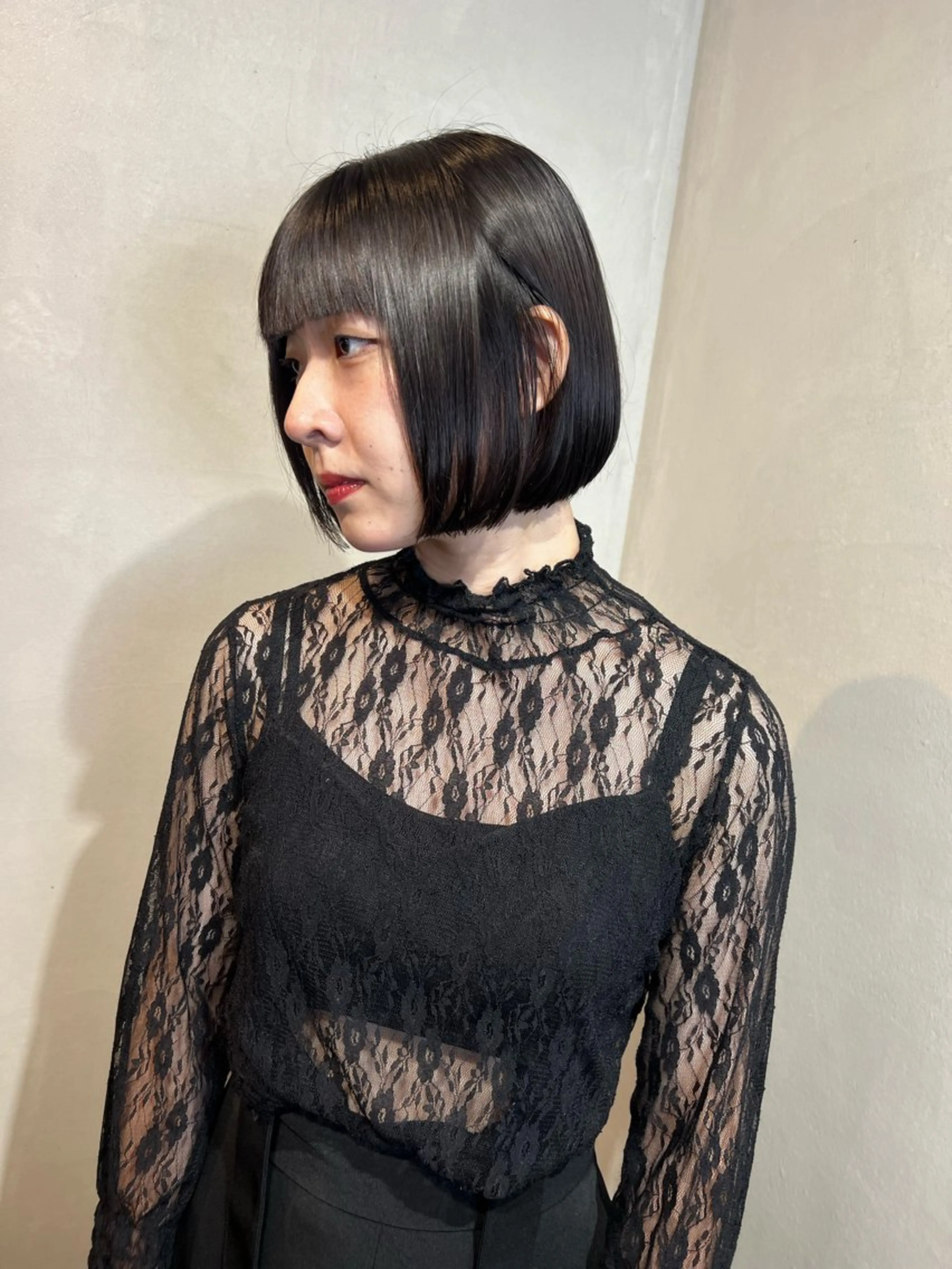 ショート カラー ヘアカラー トリートメント Aya/四条烏丸/ インナーカラーのヘアスタイル