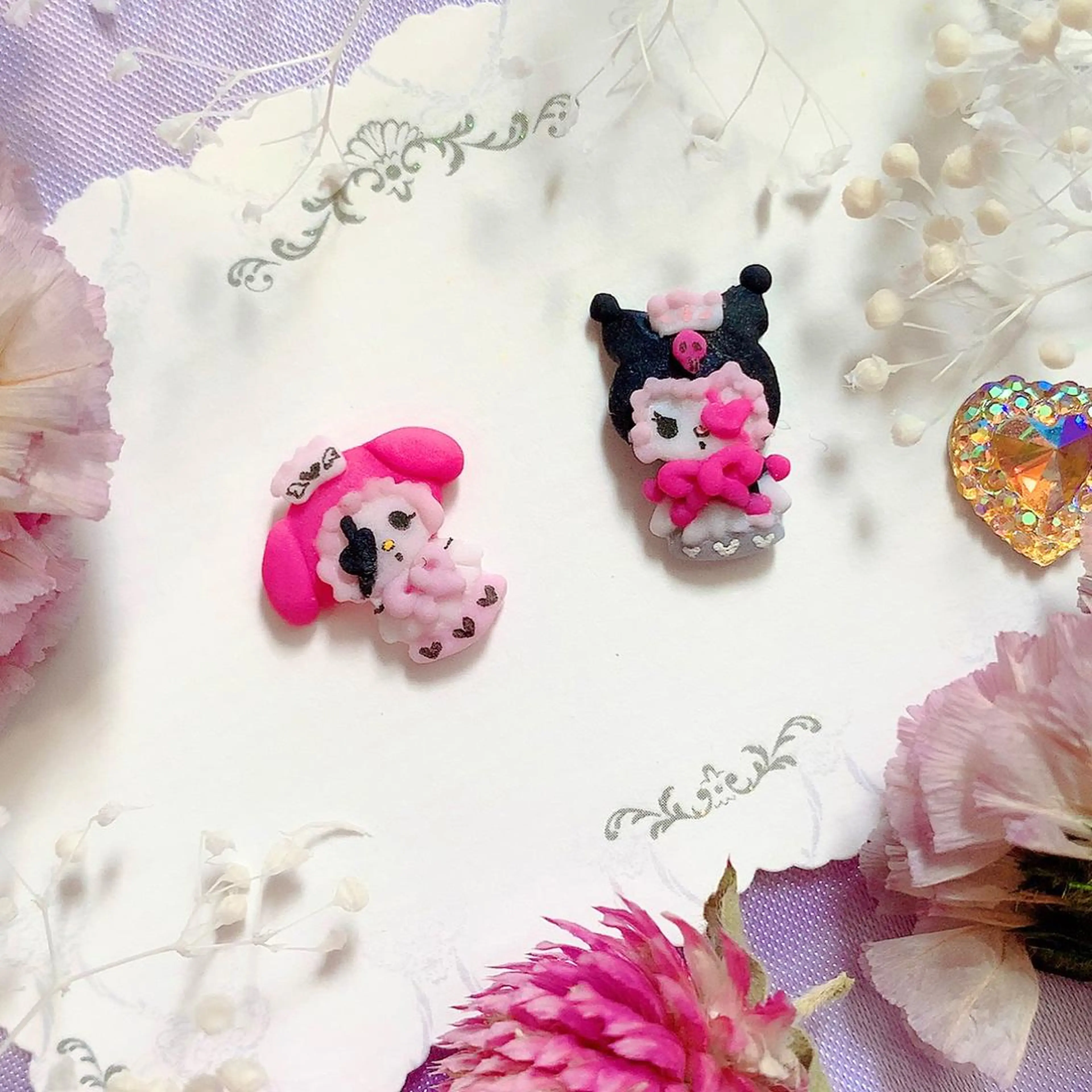 ネイル シェアサロンLei.g(レイジー)所属・3Dアートネイル💗 都築レナのネイルデザイン