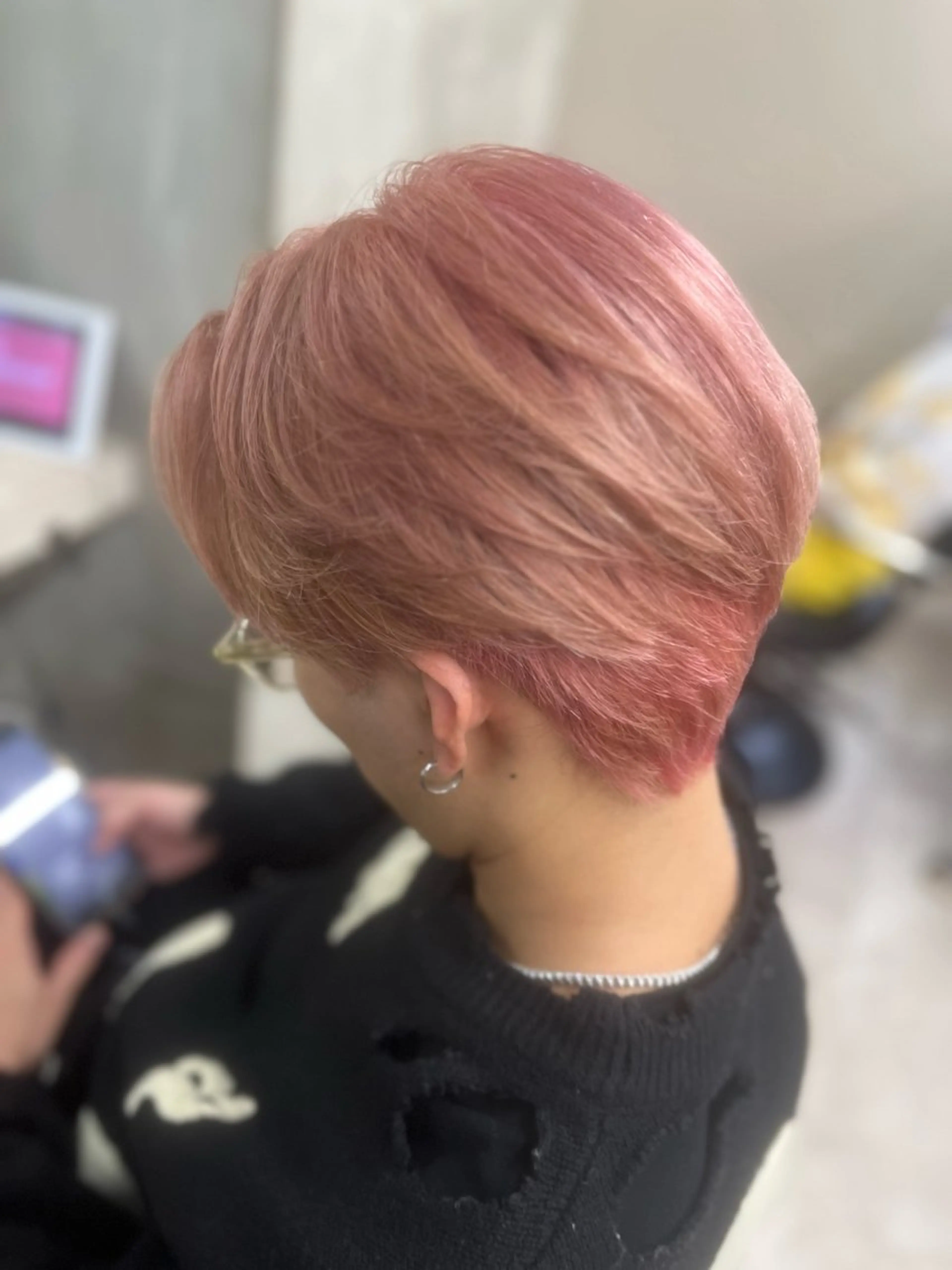 カラー メンズ ヘアカラー トリートメント 🐈‍⬛多系統🕶 tsubura🖤のヘアスタイル