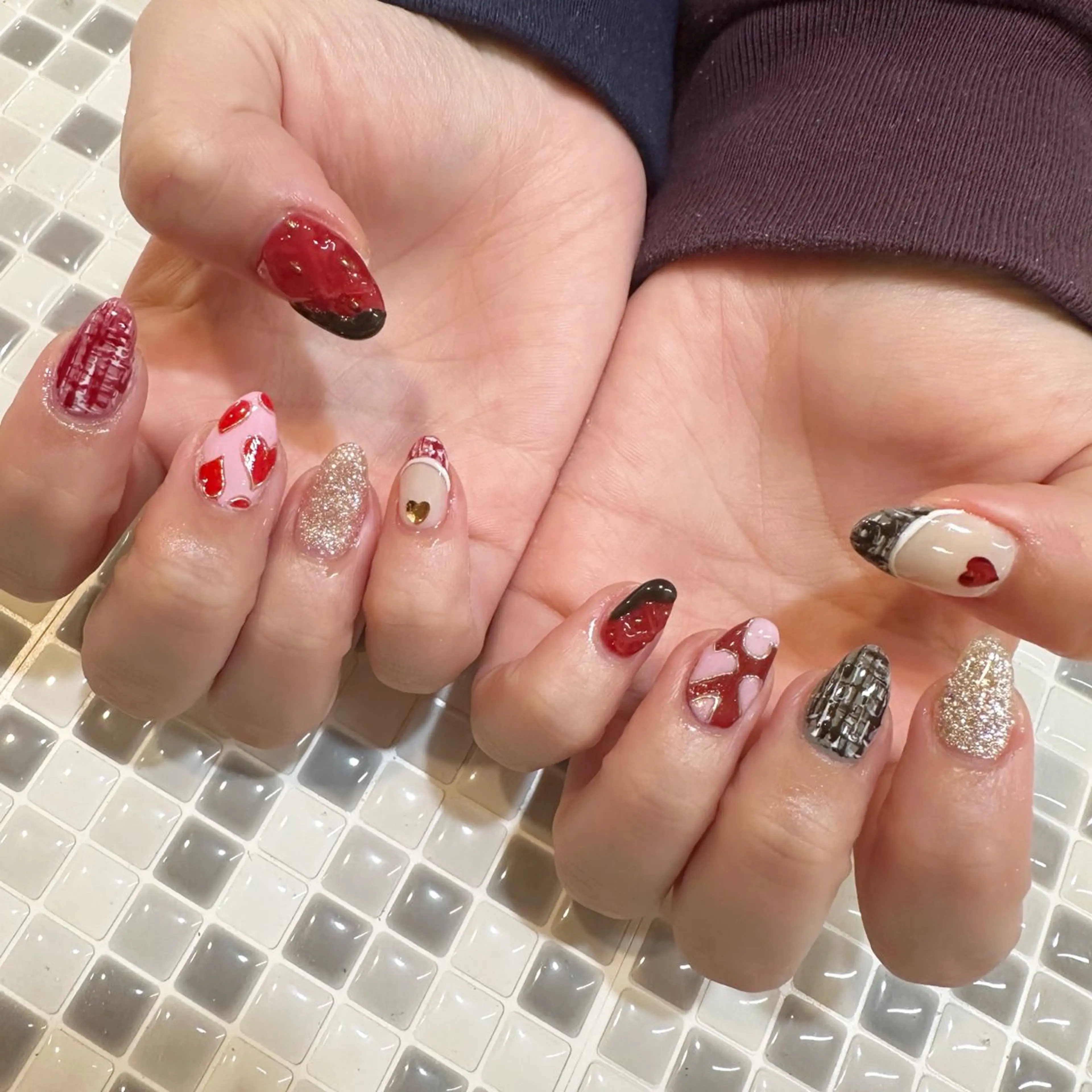 ネイル nailist yuiのネイルデザイン