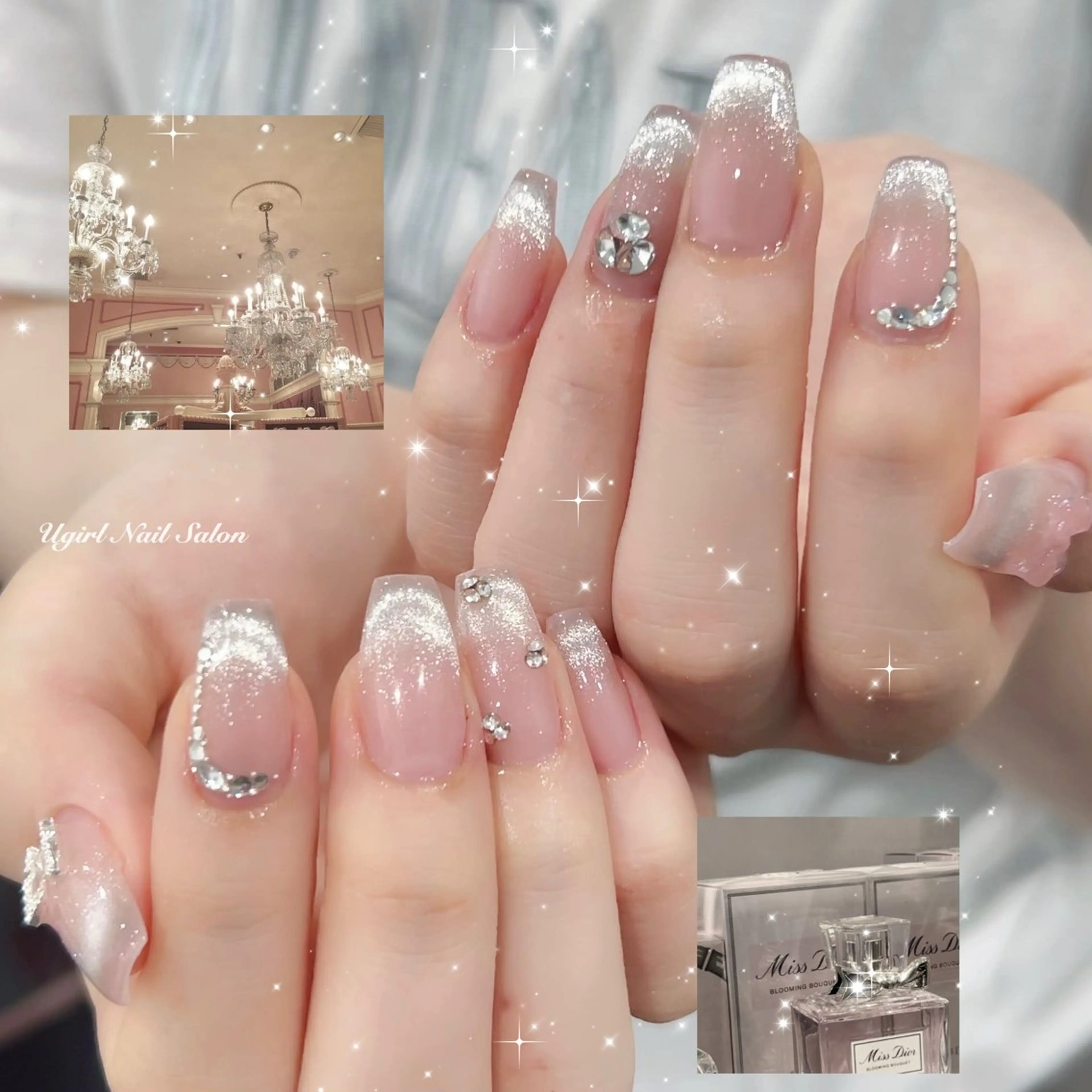 ネイル ハンドネイル 🪄mimi🎀 Midori🪽のネイルデザイン