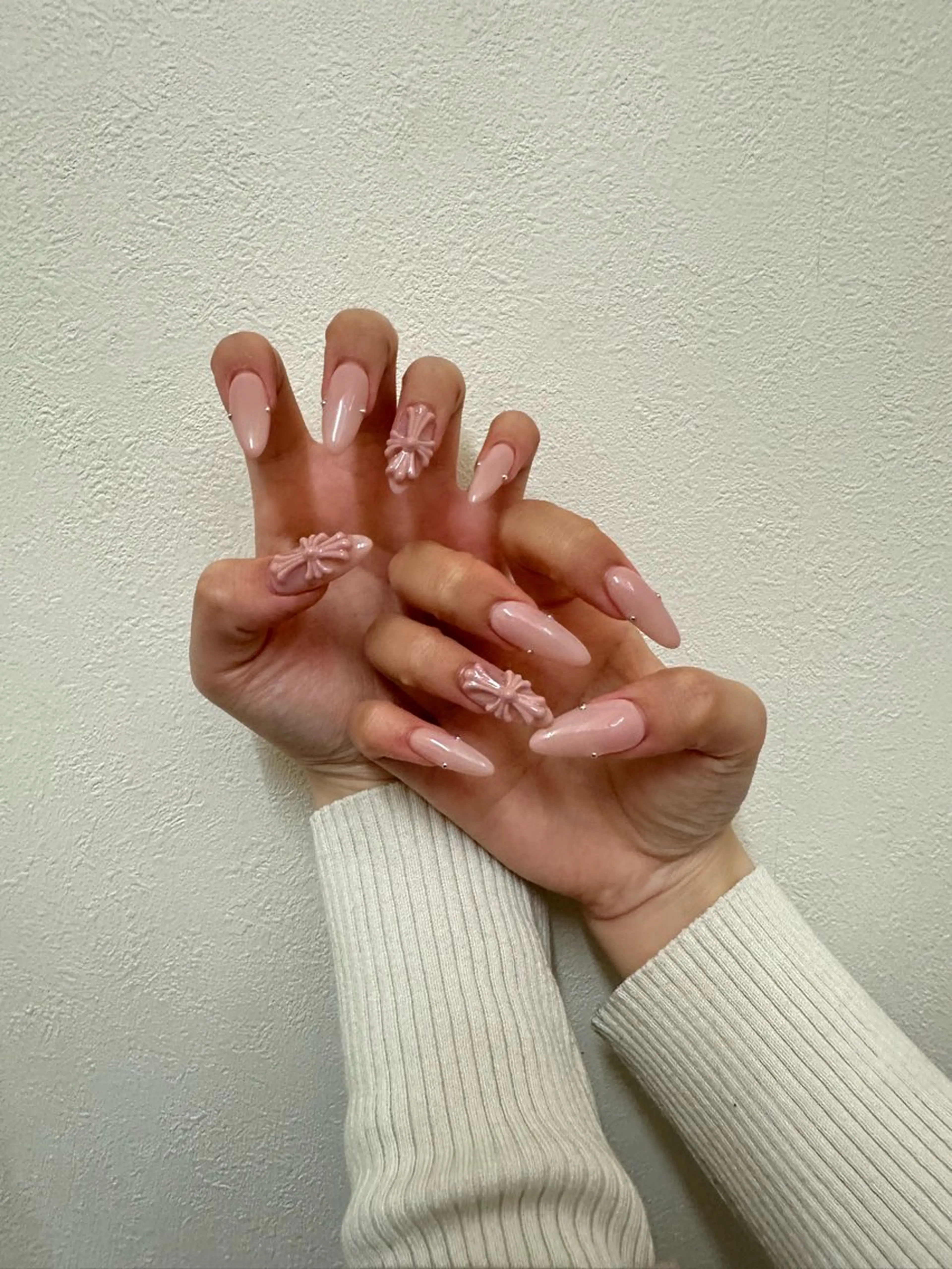 ネイル アートネイル アッカスタイル 谷津咲文のネイルデザイン