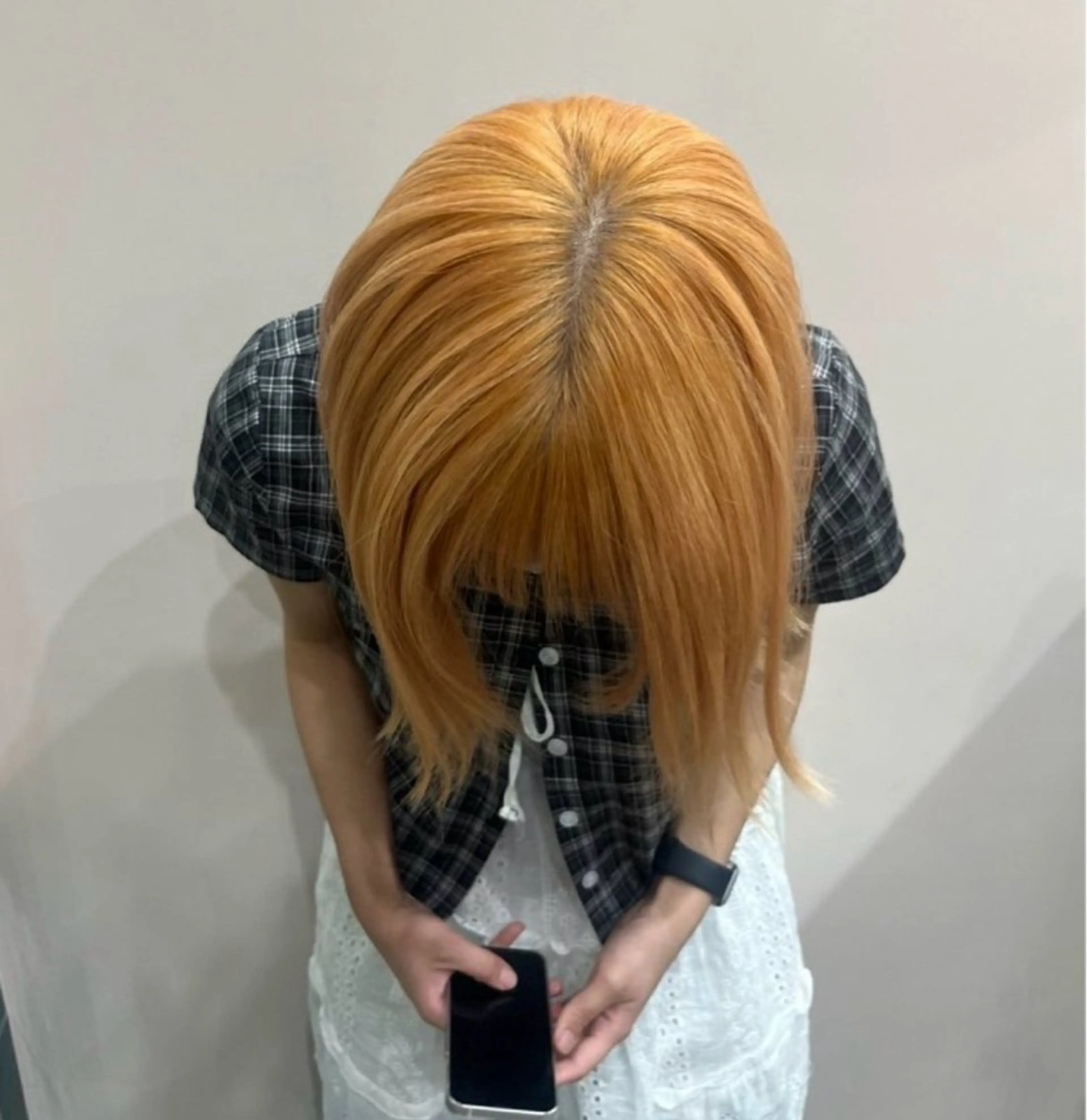 カラー ブリーチ yukii 橋本　心🫧のヘアスタイル