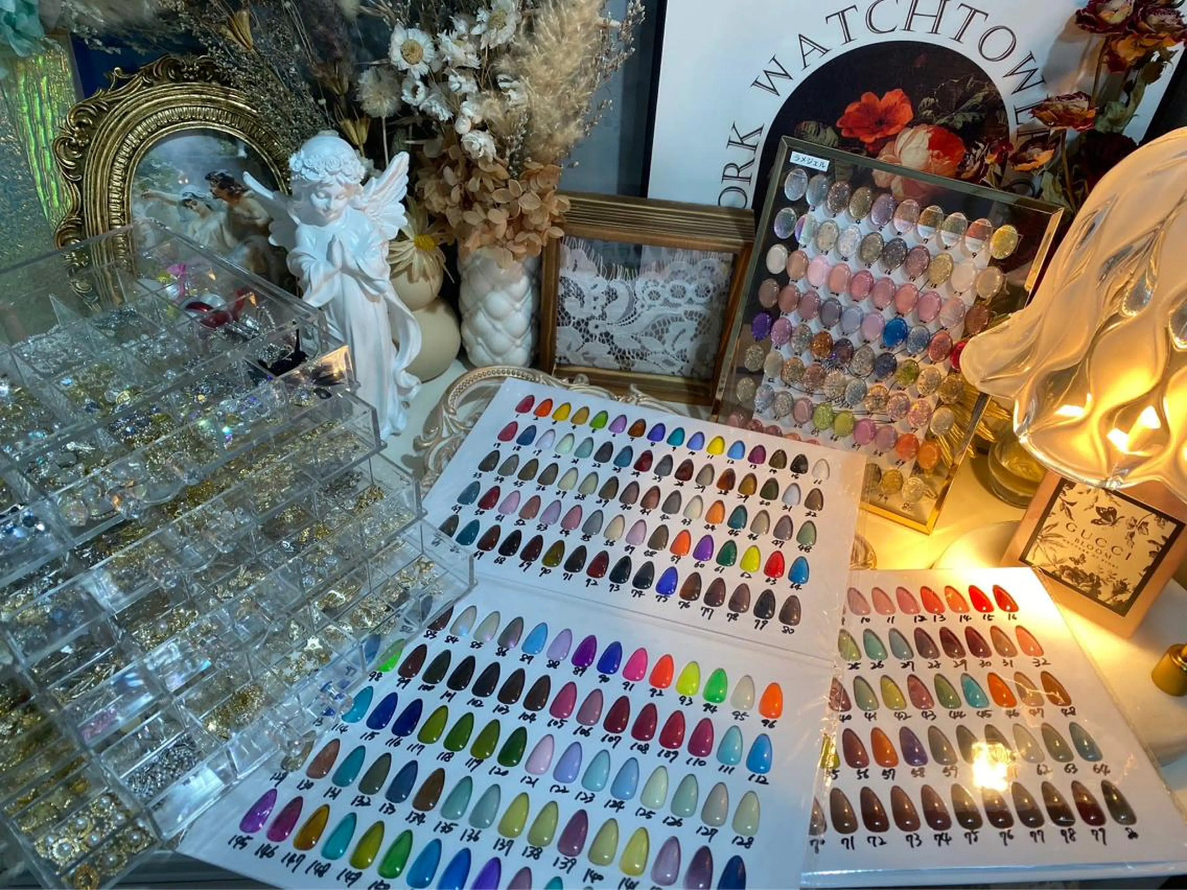 🎀《ハンドネイル》ワンカラーorラメグラ🎀の写真