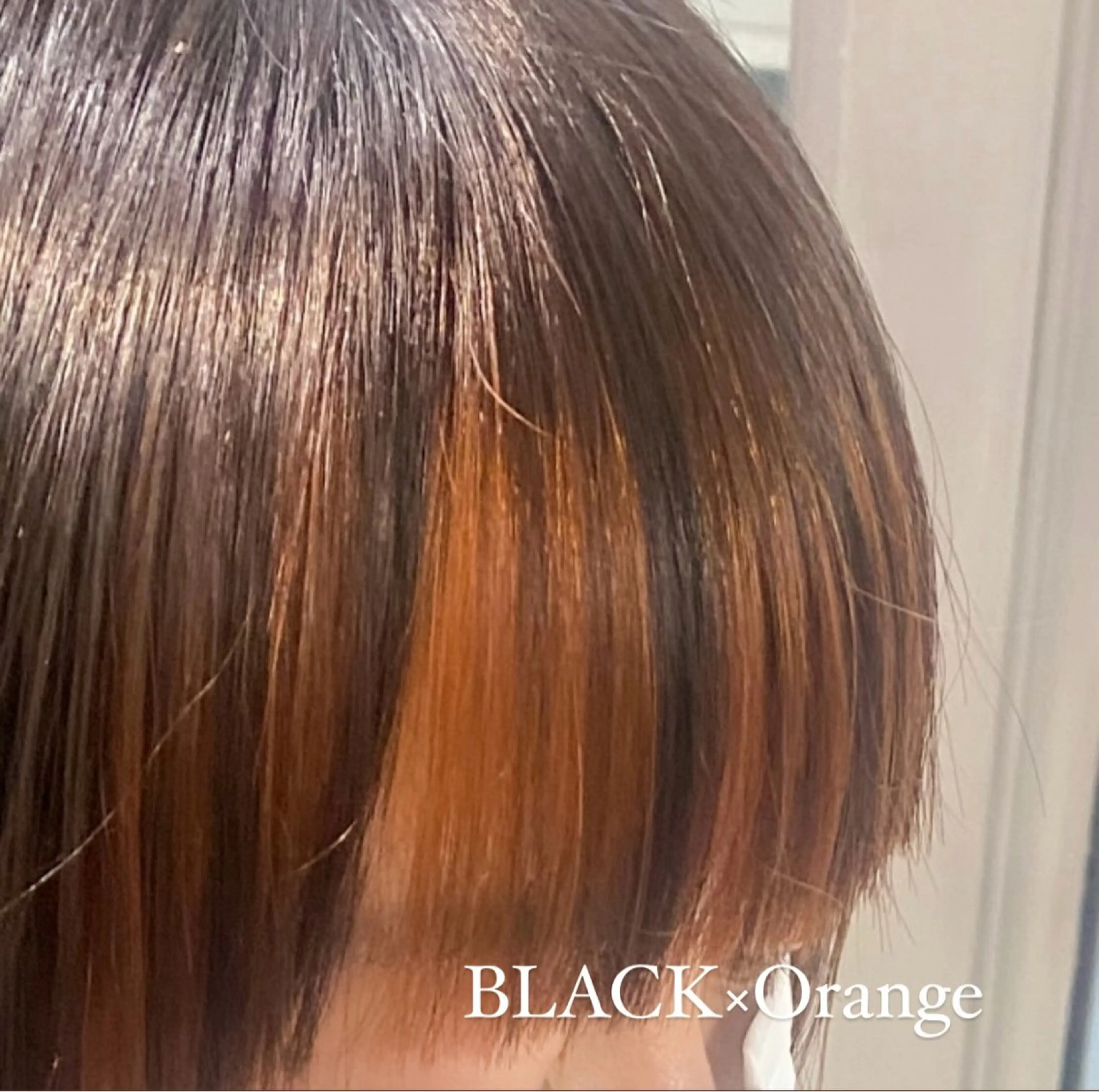 ロング カラー インナーカラー オレンジ Fuu.by lupine所属・3日空きあり 🌟misatoのヘアスタイル