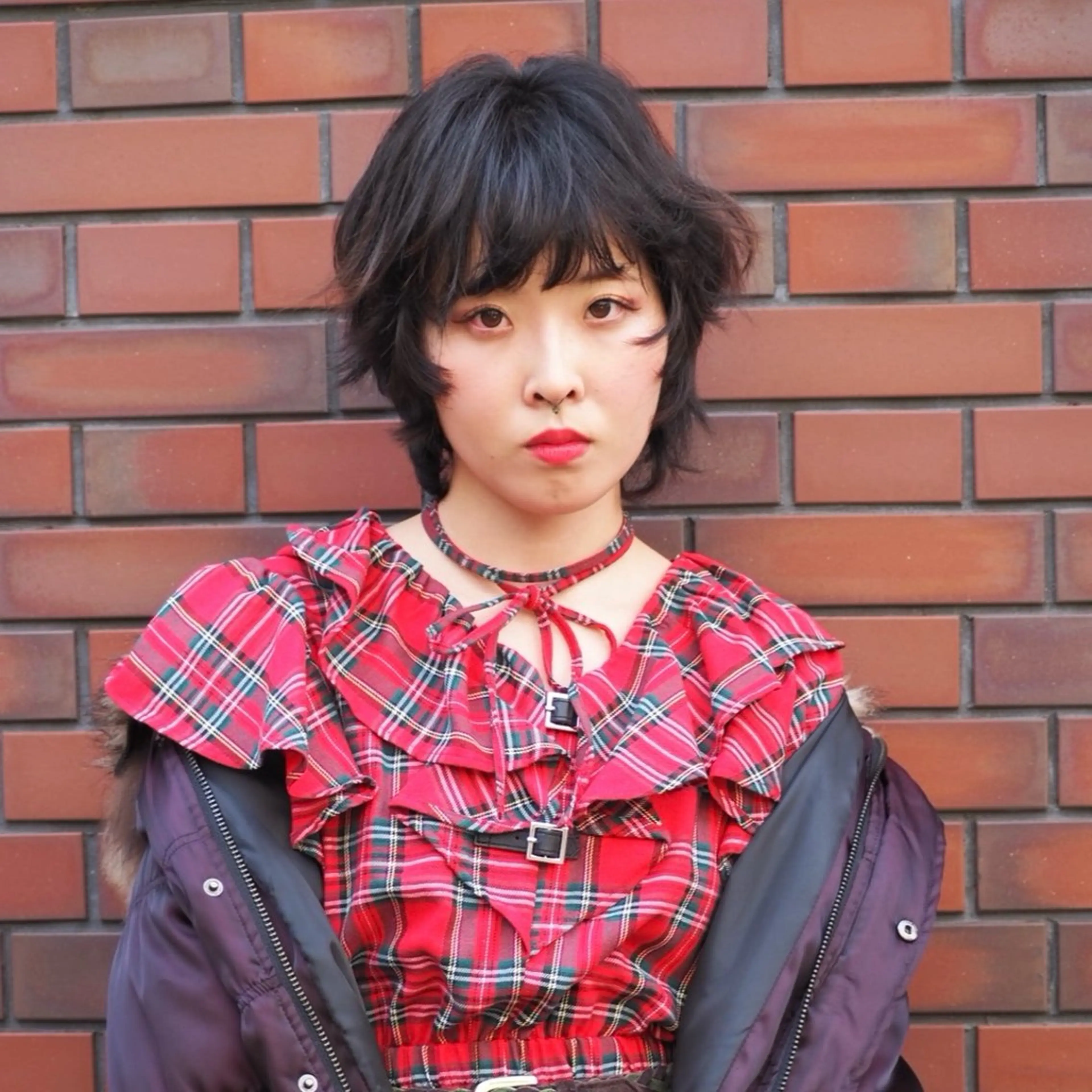 ショート カラー ヘアカラー なりた るいのヘアスタイル