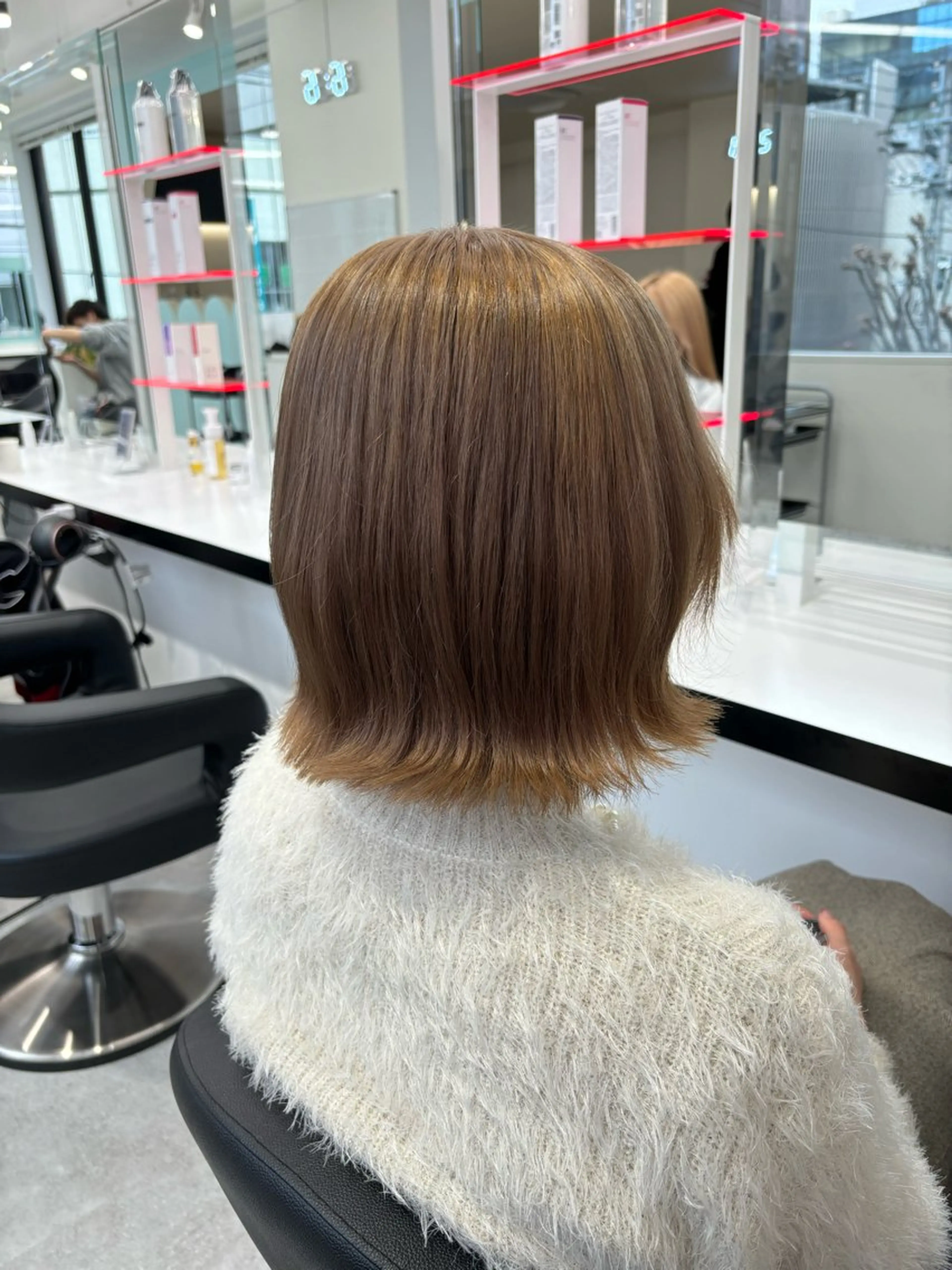 ミディアム Wカラー/暖色/べ ージュりく©︎🐝のヘアスタイル