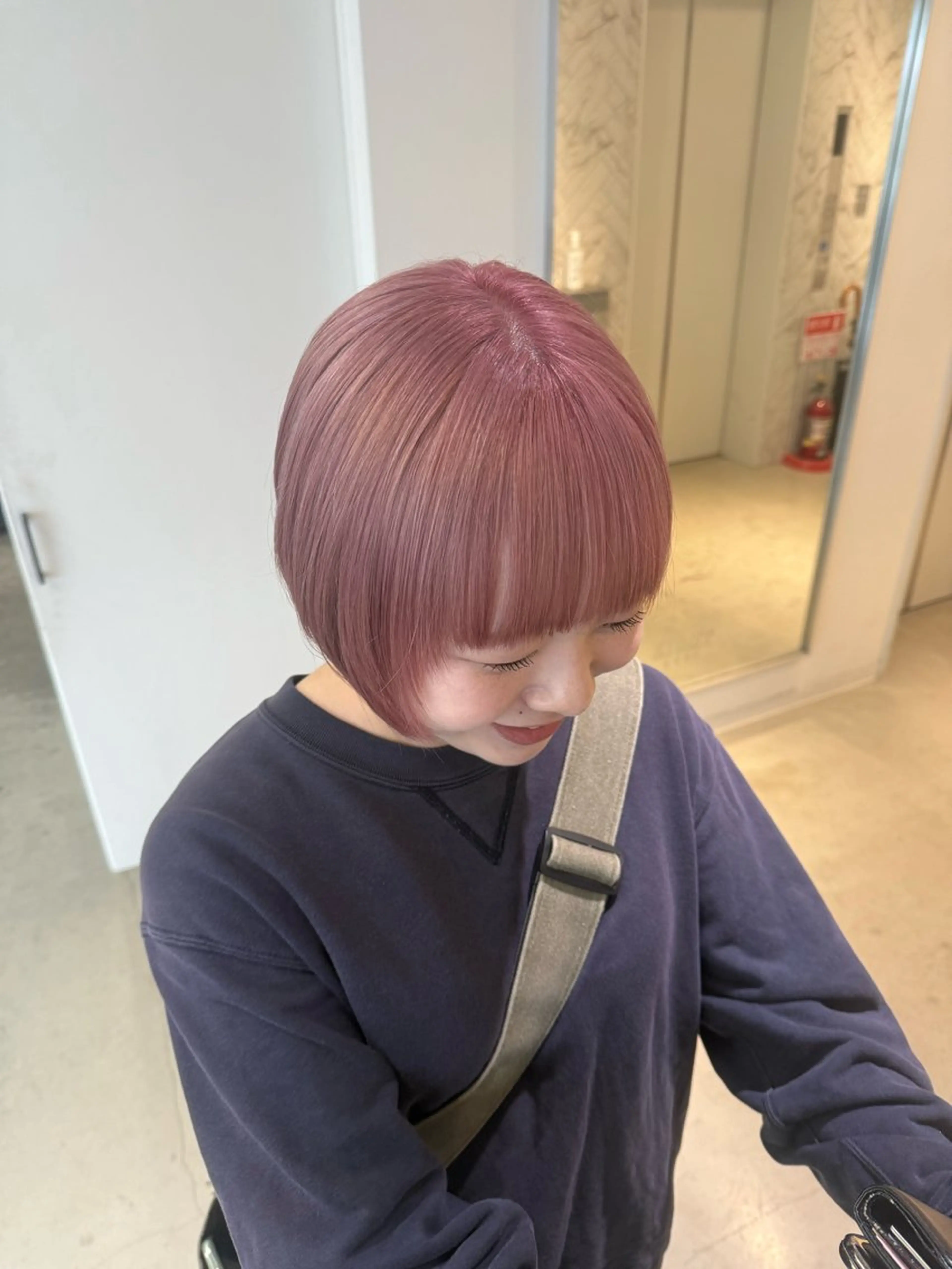 ショート ヘアカラー トリートメント 【副店長】DAYS 2nd 久木山湧也のヘアスタイル