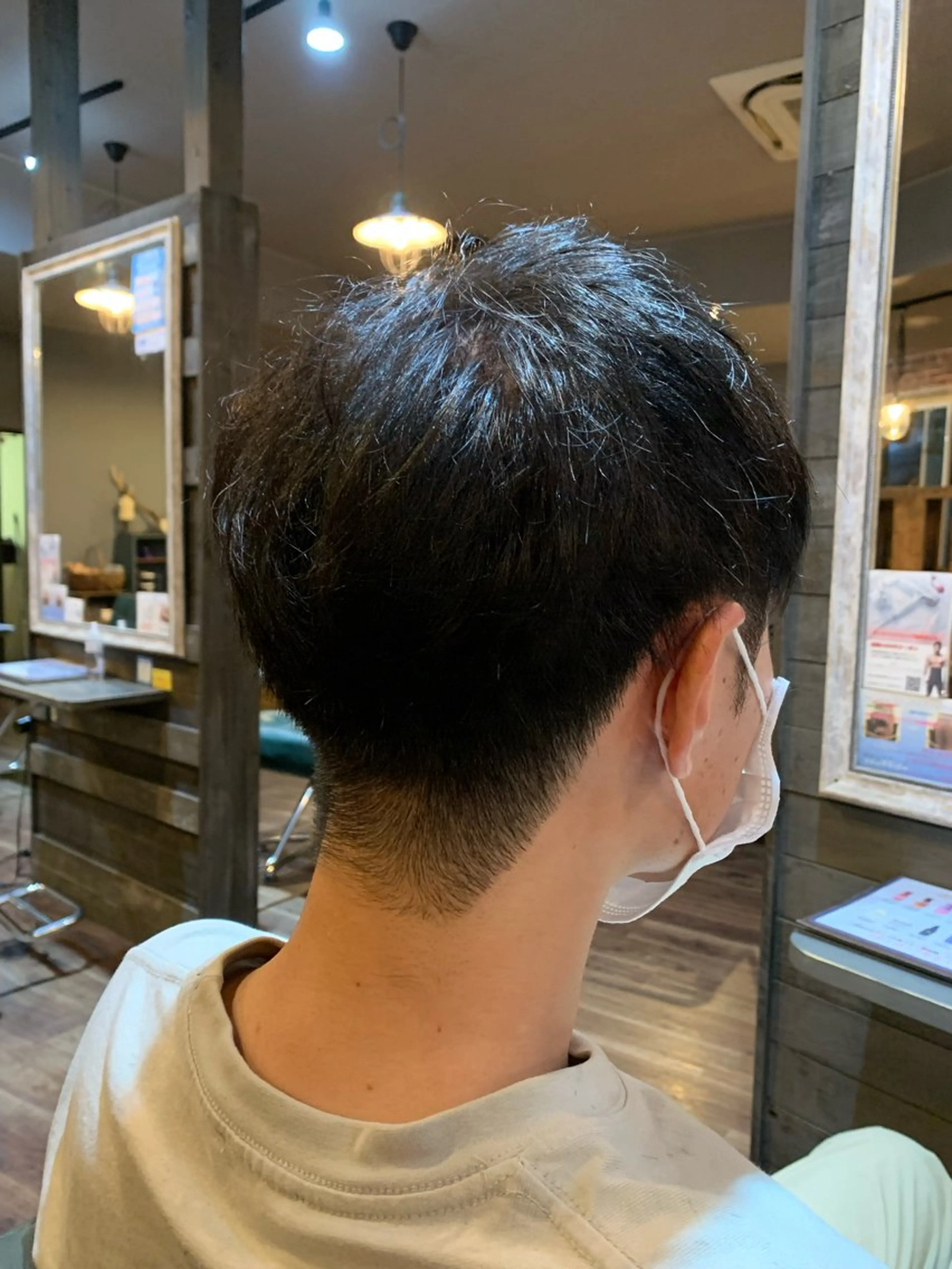 ショート カット 河村 健太のヘアスタイル