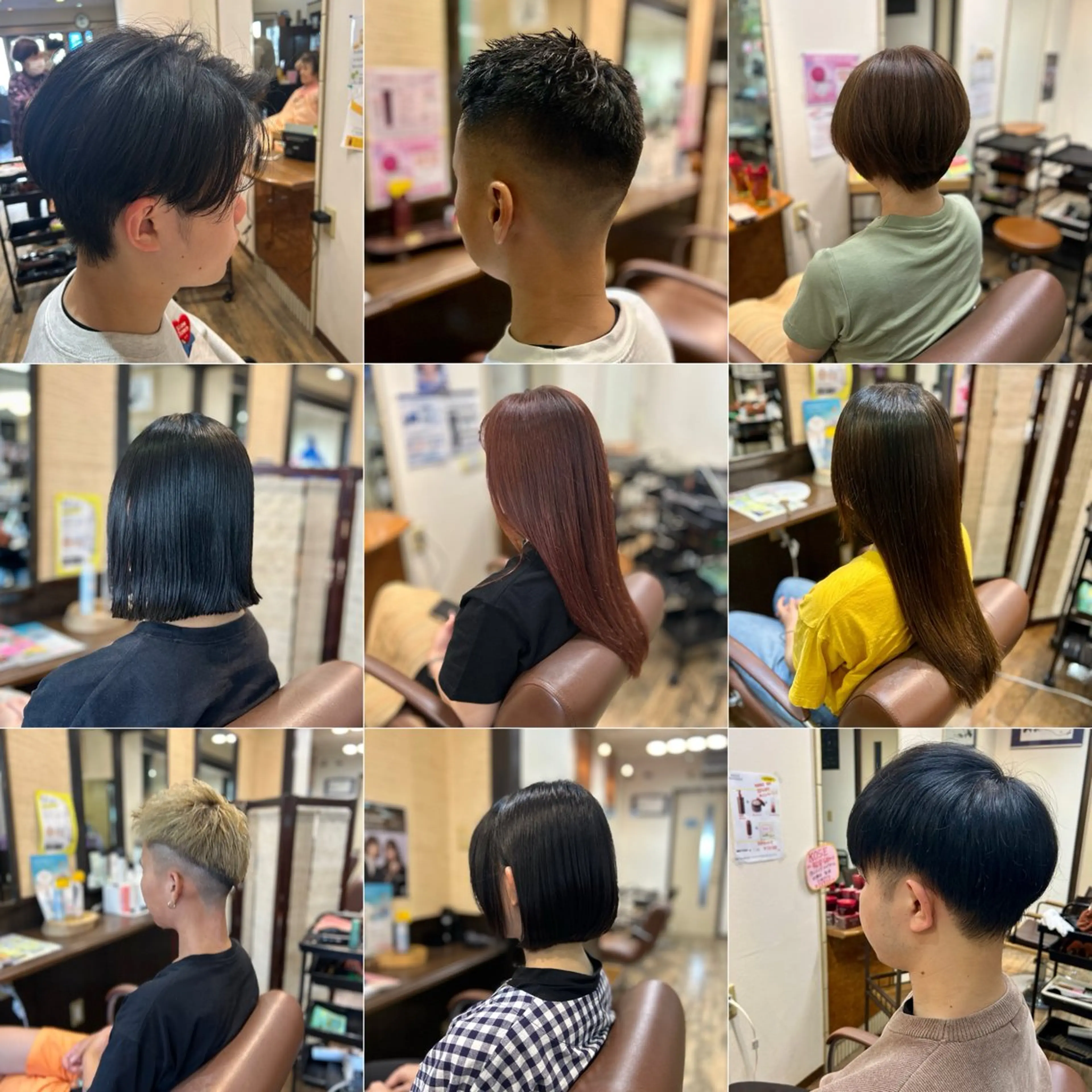 ミディアム メンズ 中野 聖人のヘアスタイル