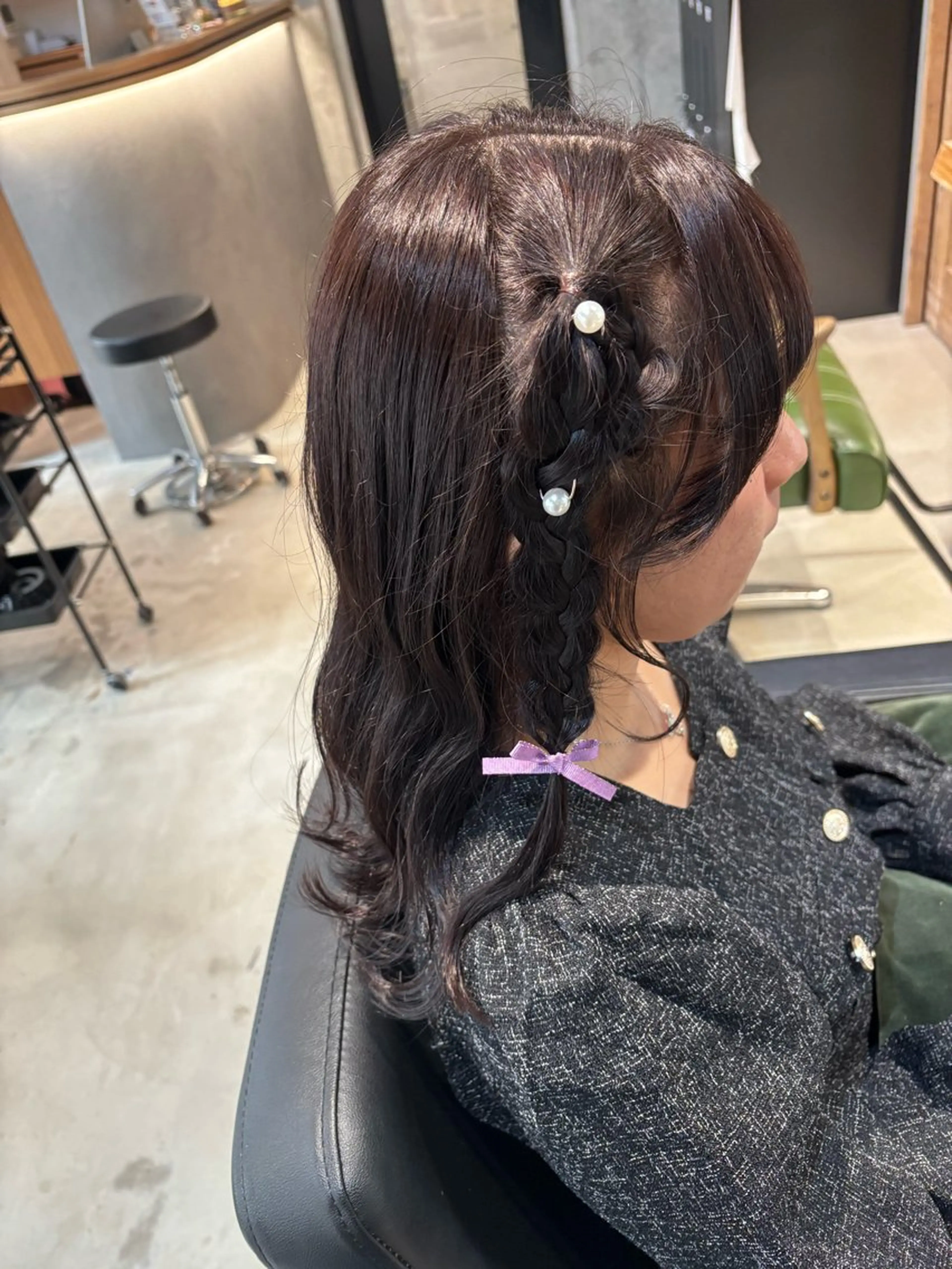 ヘアアレンジ ヘアセット 🦋Funa 🦋のヘアスタイル