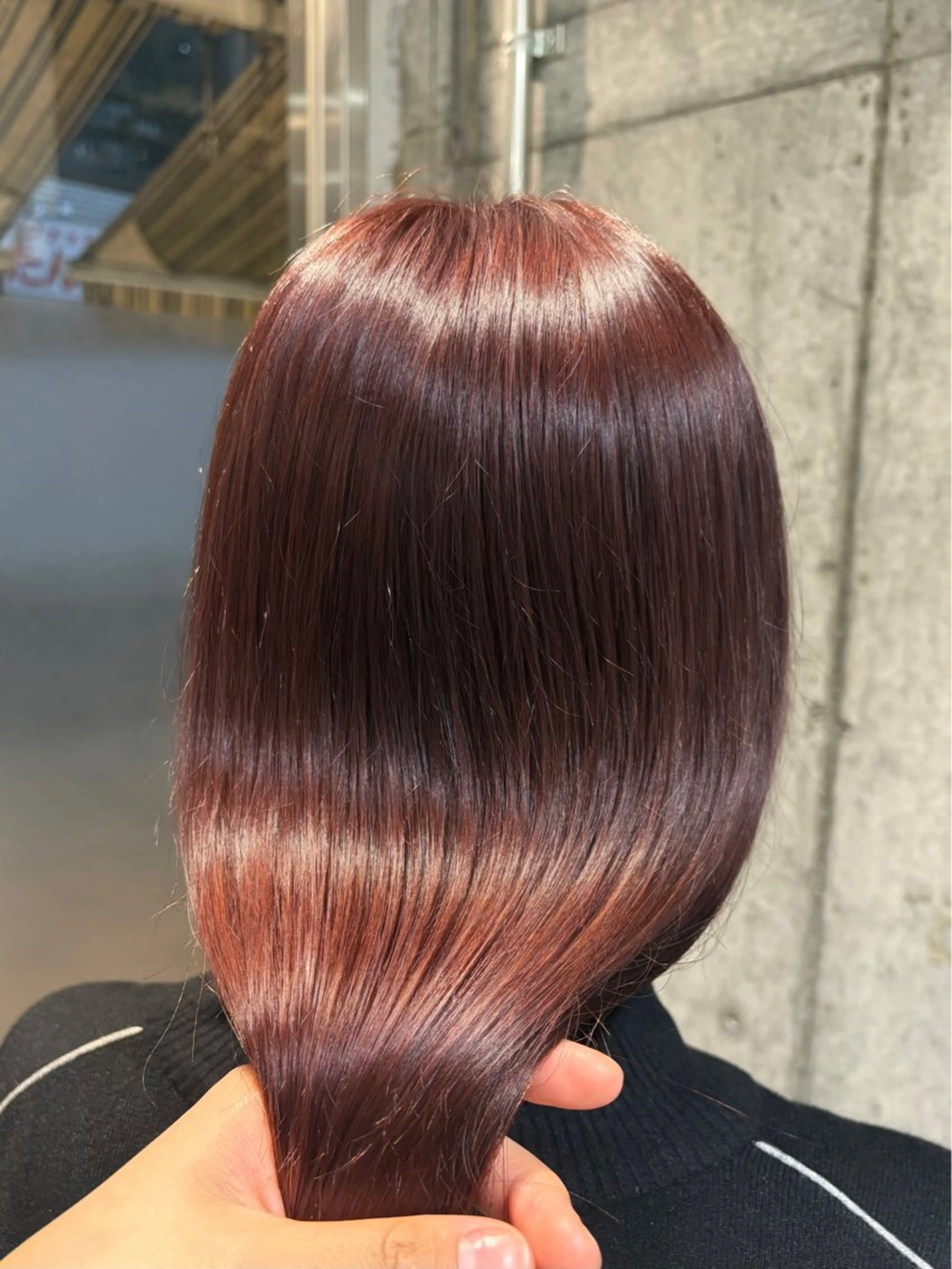 カラー ブラウンカラー ピンクカラー 🪐natural color🌼チサのヘアスタイル