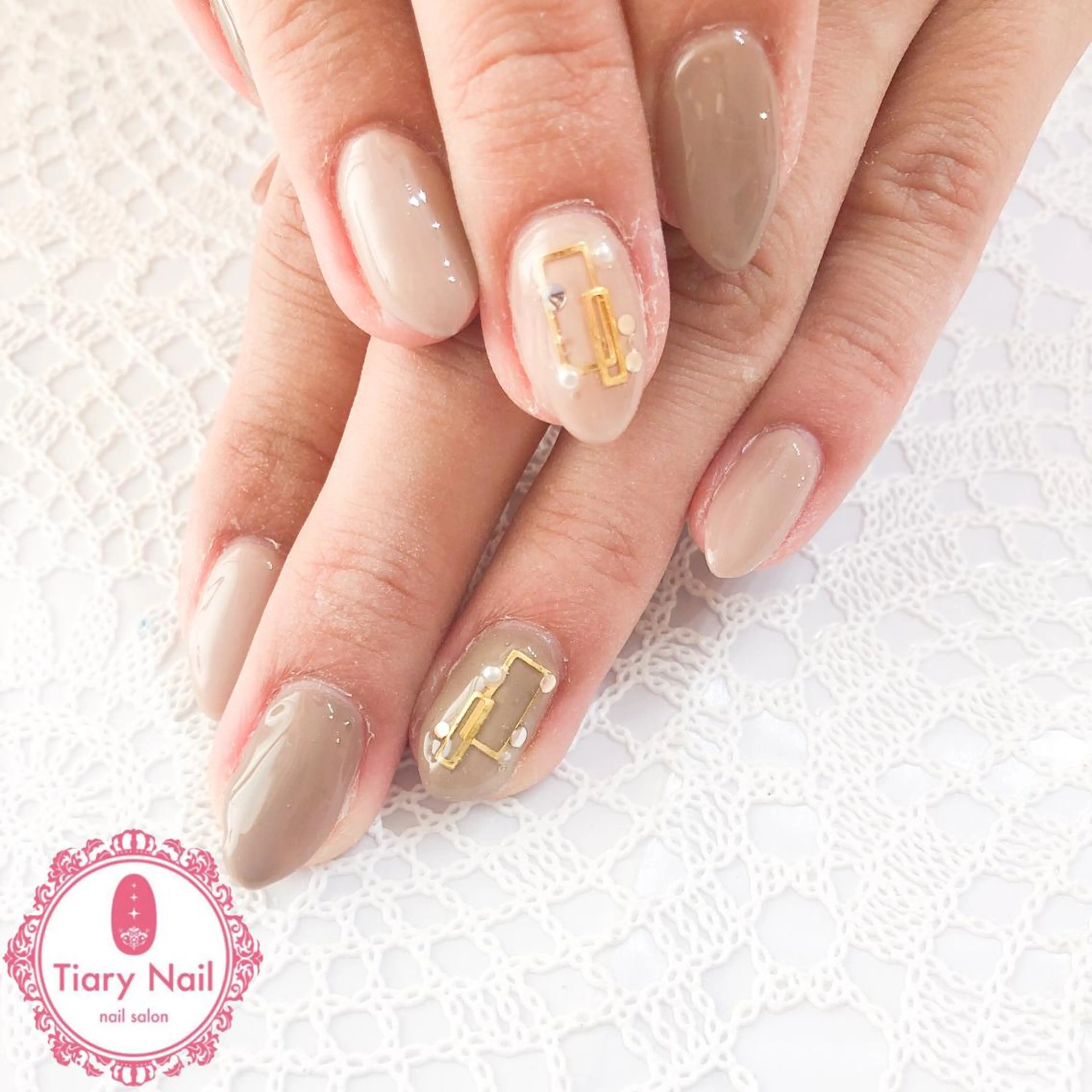 ネイル tiarynail K K🐼のネイルデザイン
