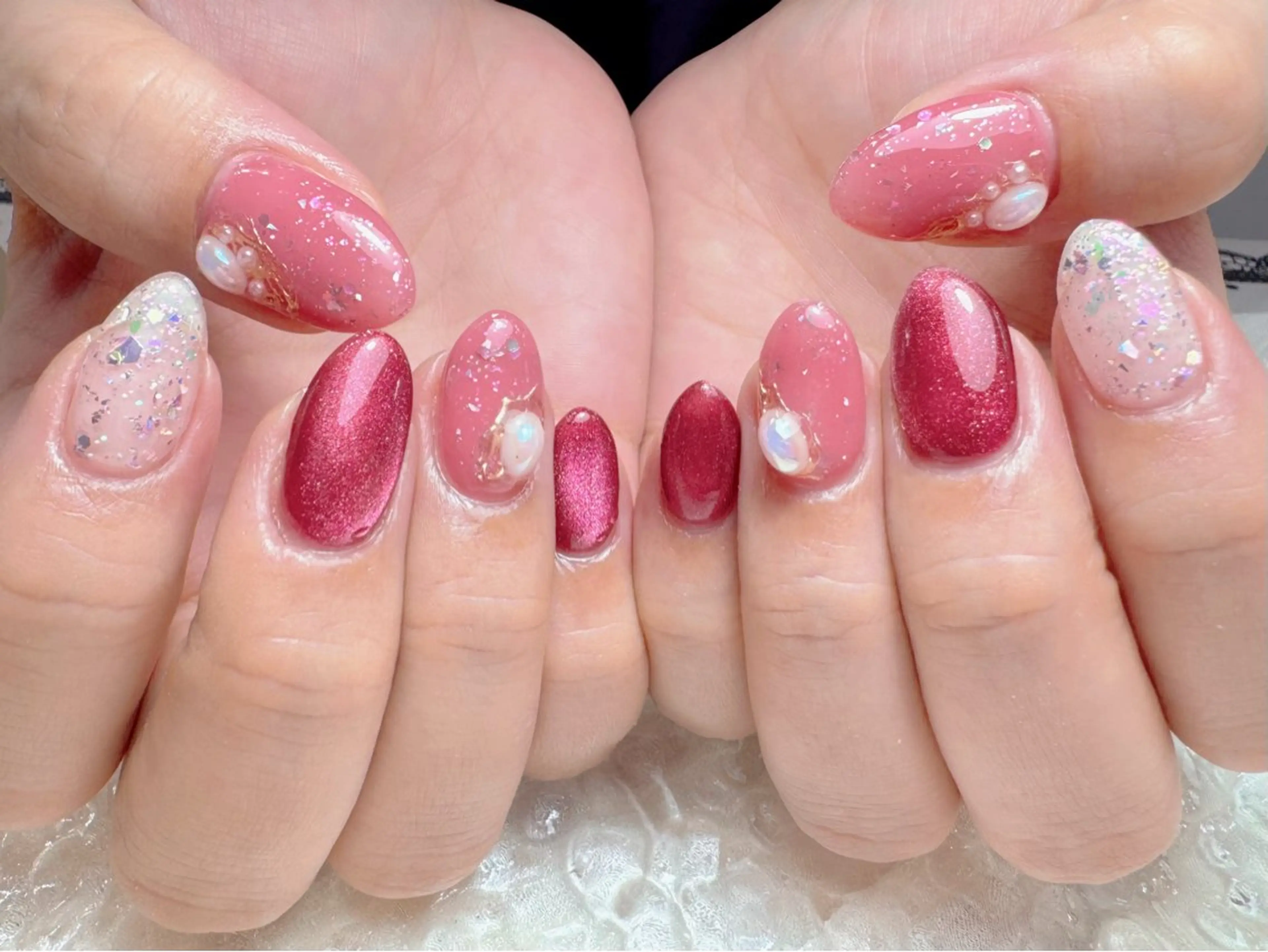 ネイル ハンドネイル マジックミラー所属・マジック ミラーのネイルデザイン