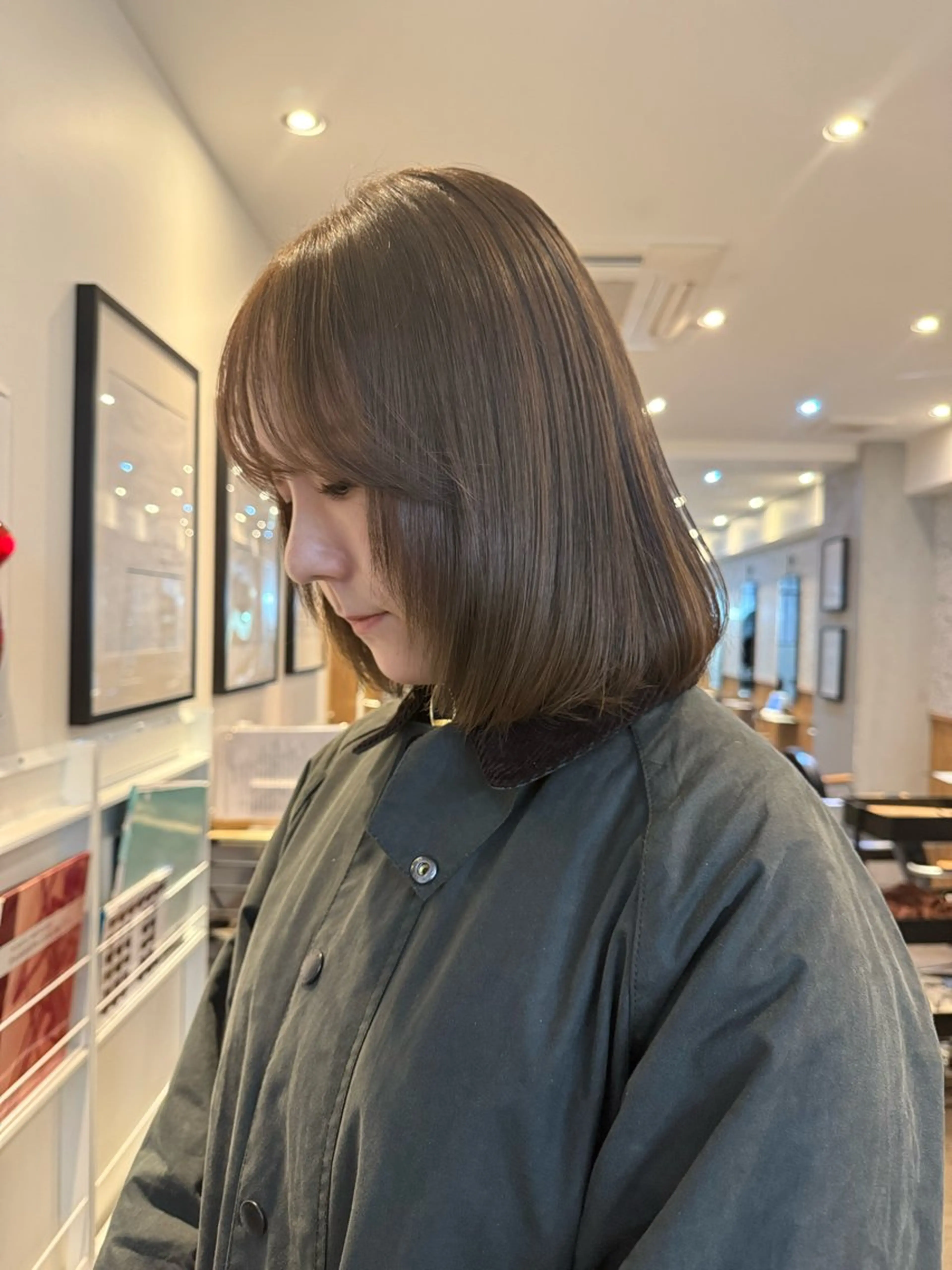 カラー アッシュ ブラウンカラー 透明感カラー カット ヘアカラー La fith hair charme 渋谷店【ラフィス ヘアー シャルム】所属・🌟レディースシ ョート🌟クルミのヘアスタイル