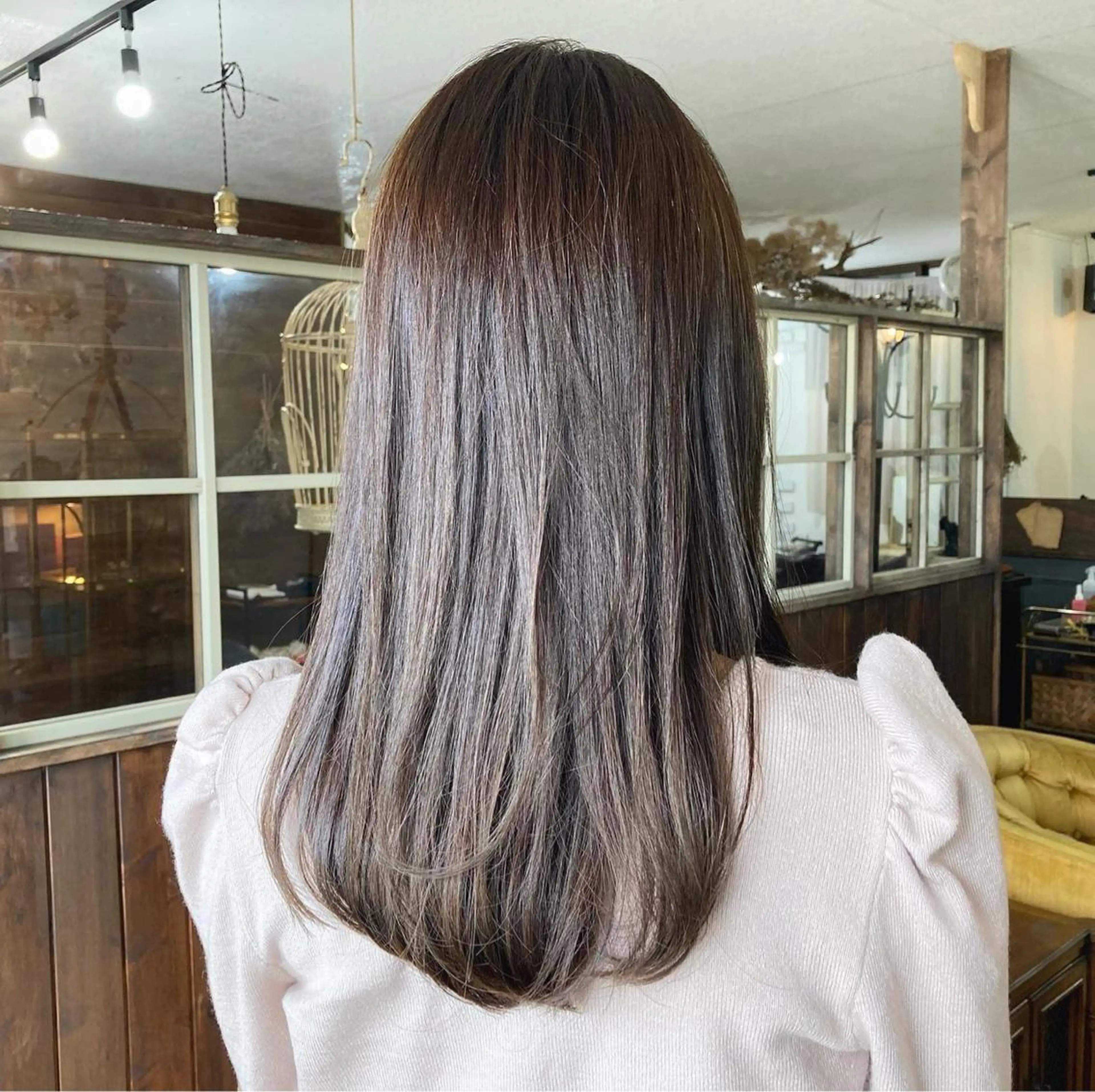 ロング カラー ロング hair&make chambreのヘアスタイル