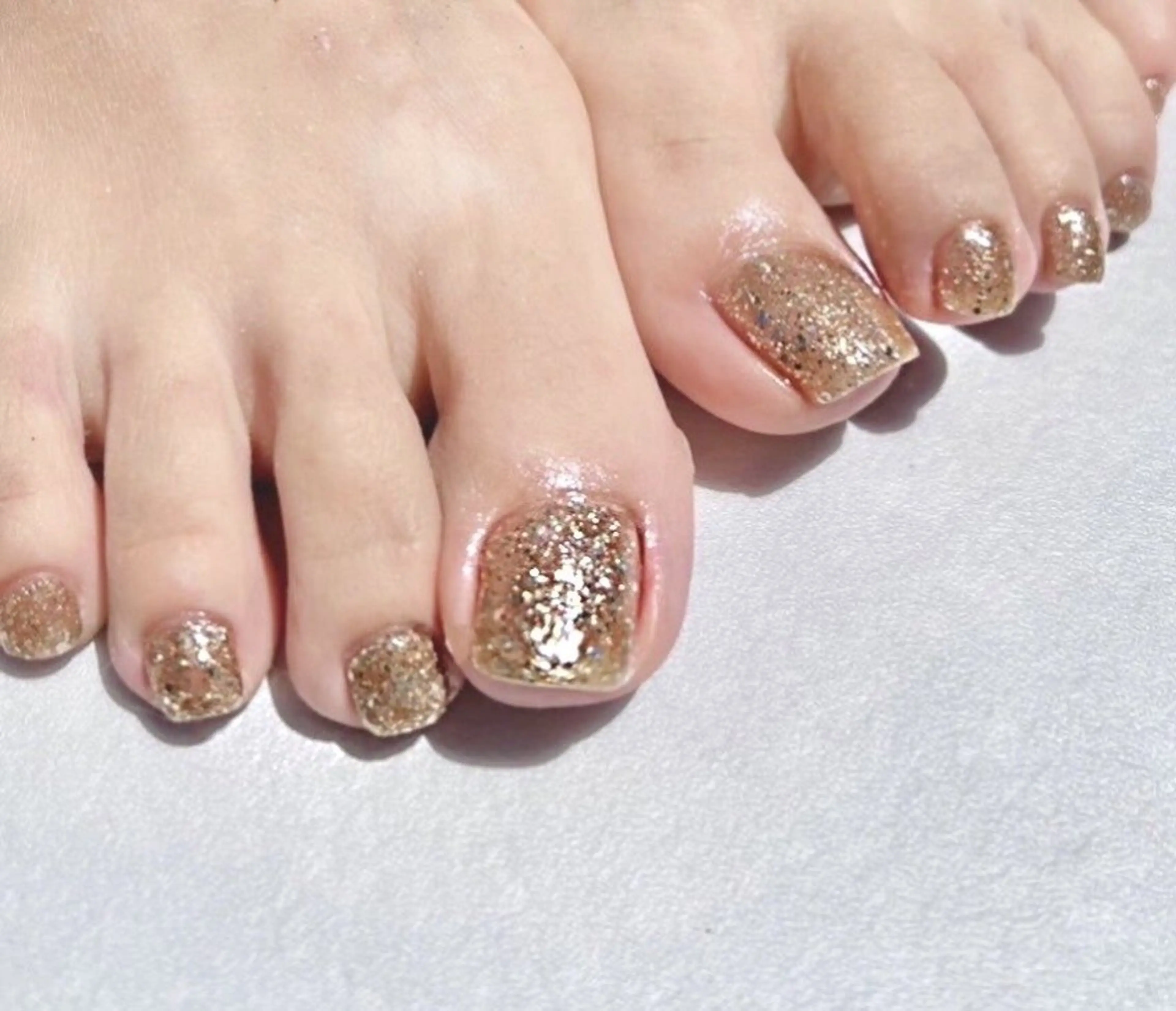 【オフ込】フットワンカラー🩷🧡　マグネット☀︎フラッシュ📸➕1100円の写真