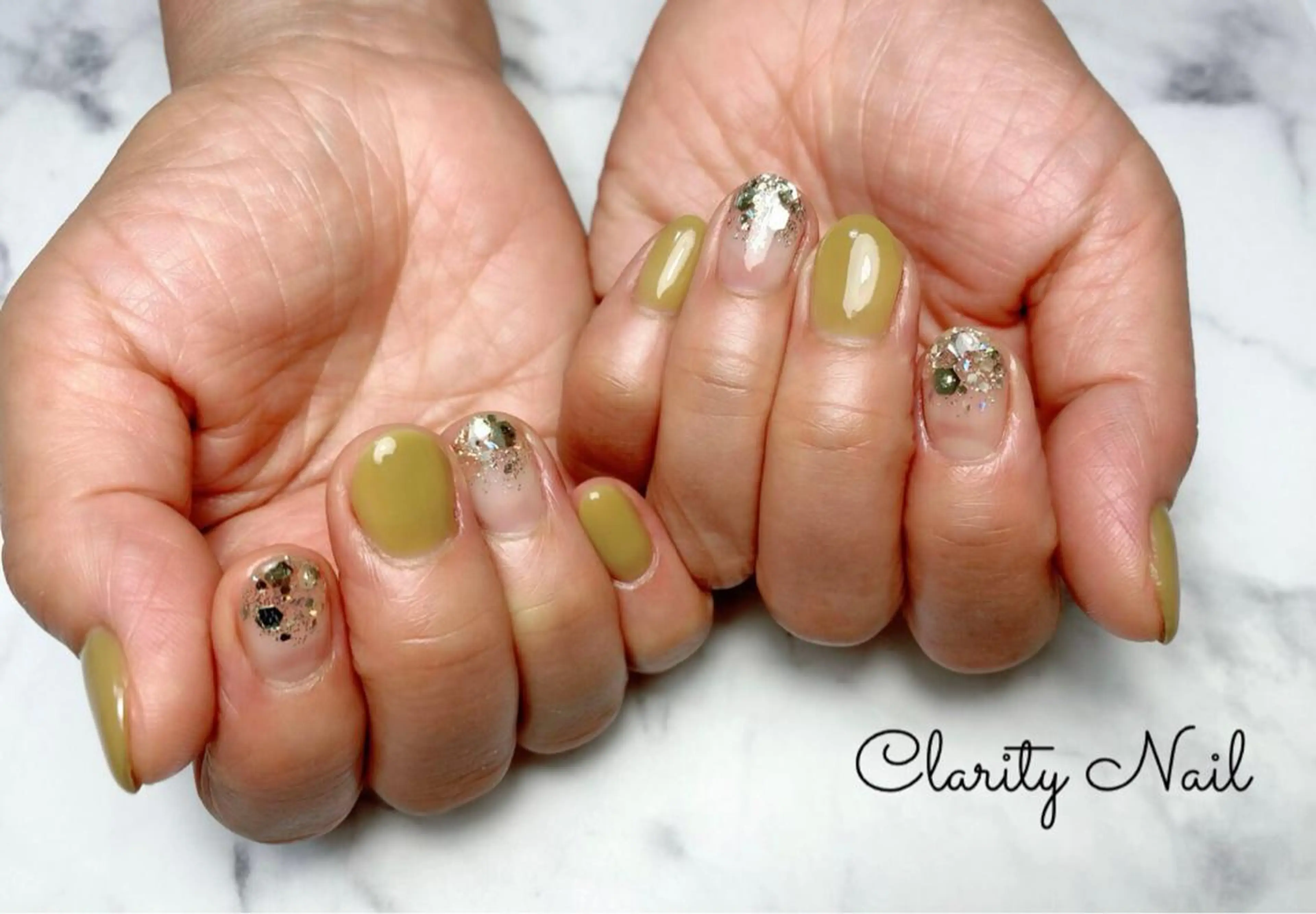 ネイル ワンカラーネイル ハンドネイル Clarity Nailのネイルデザイン