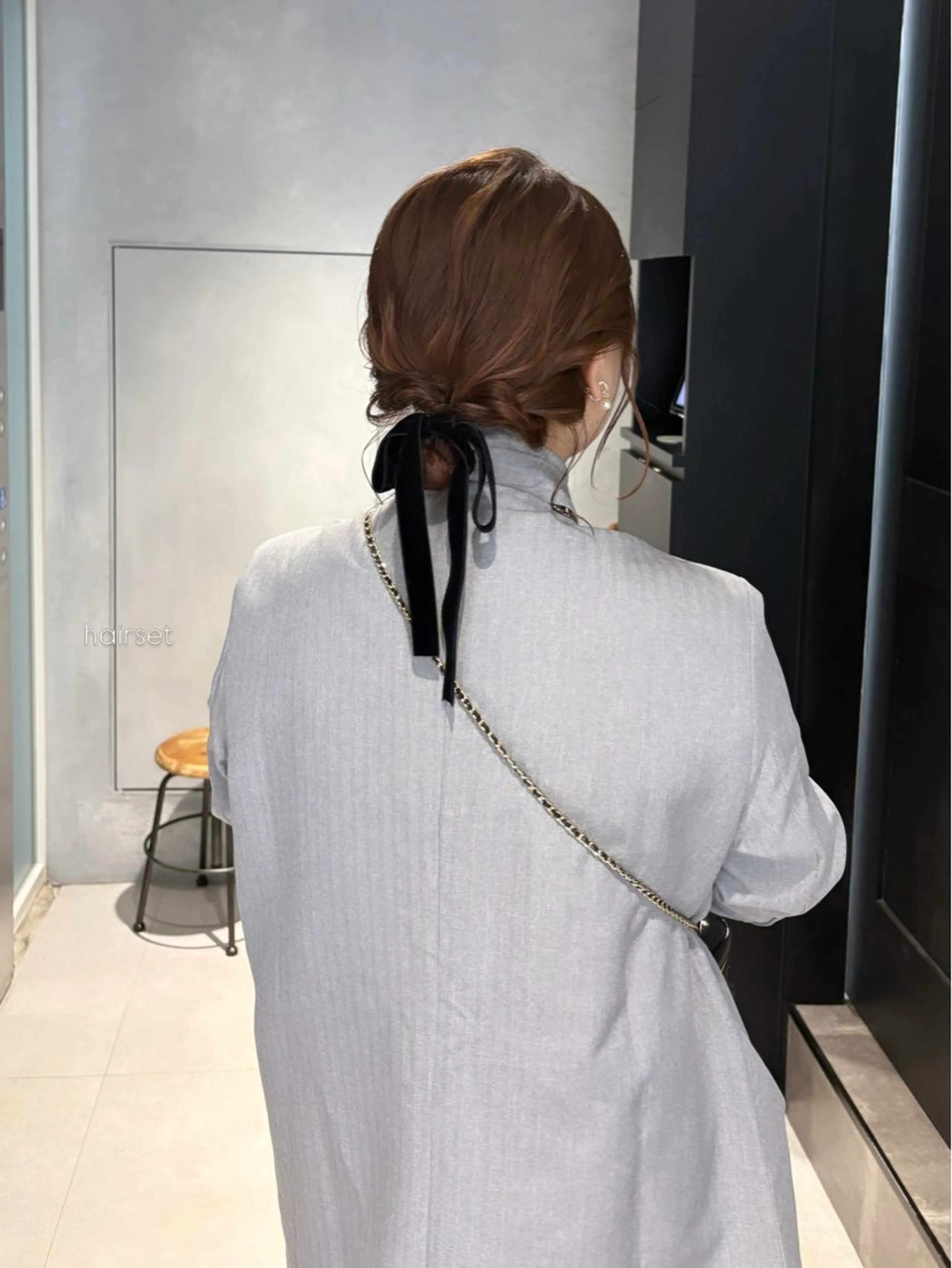 ミディアム ヘアセット マンツーマン半個室 tamuraのヘアスタイル