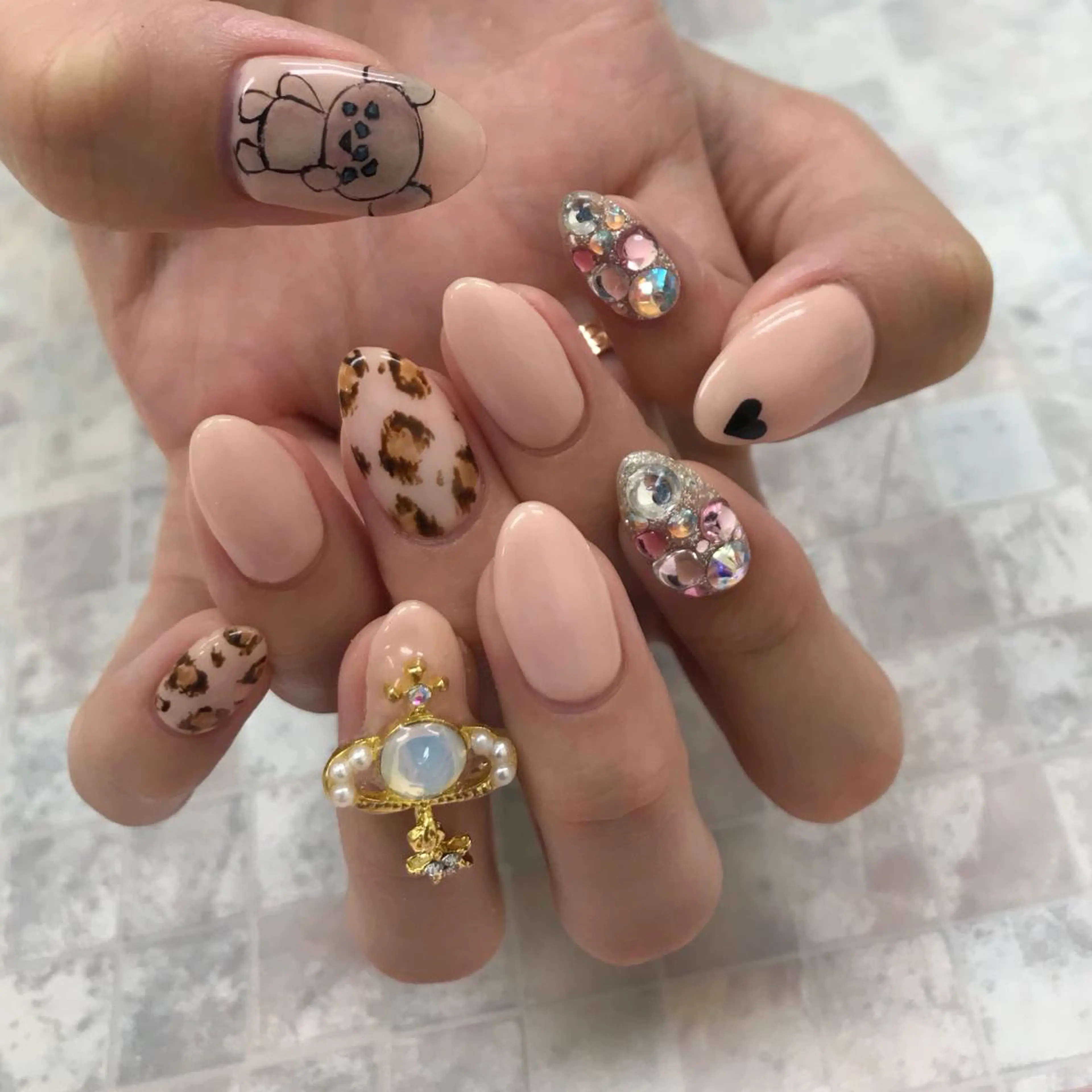 ネイル ハンドネイル 五十嵐 美智のネイルデザイン