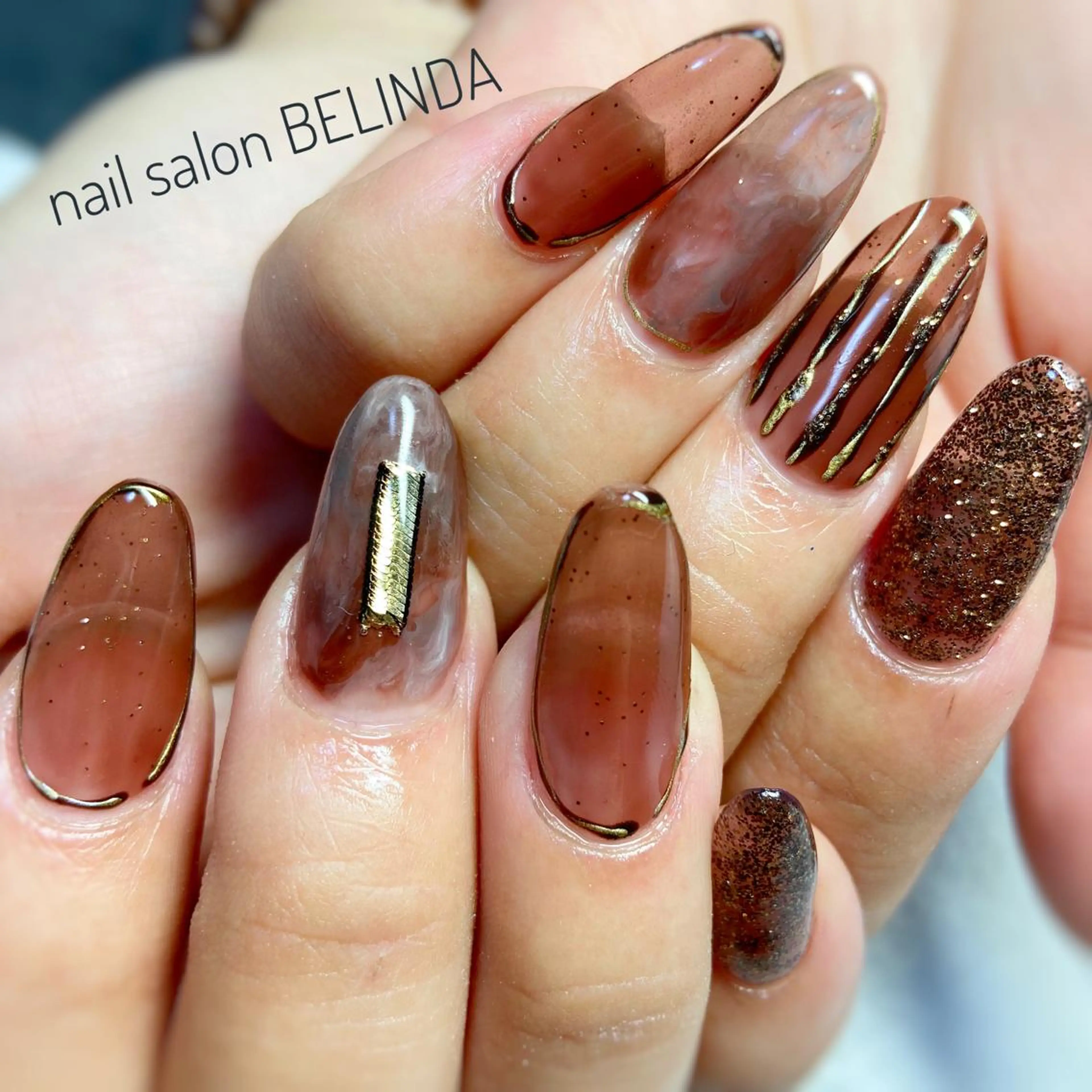 ネイル スカルプネイル ハンドネイル 毛利 ゆりあのエステ・リラクイメージ