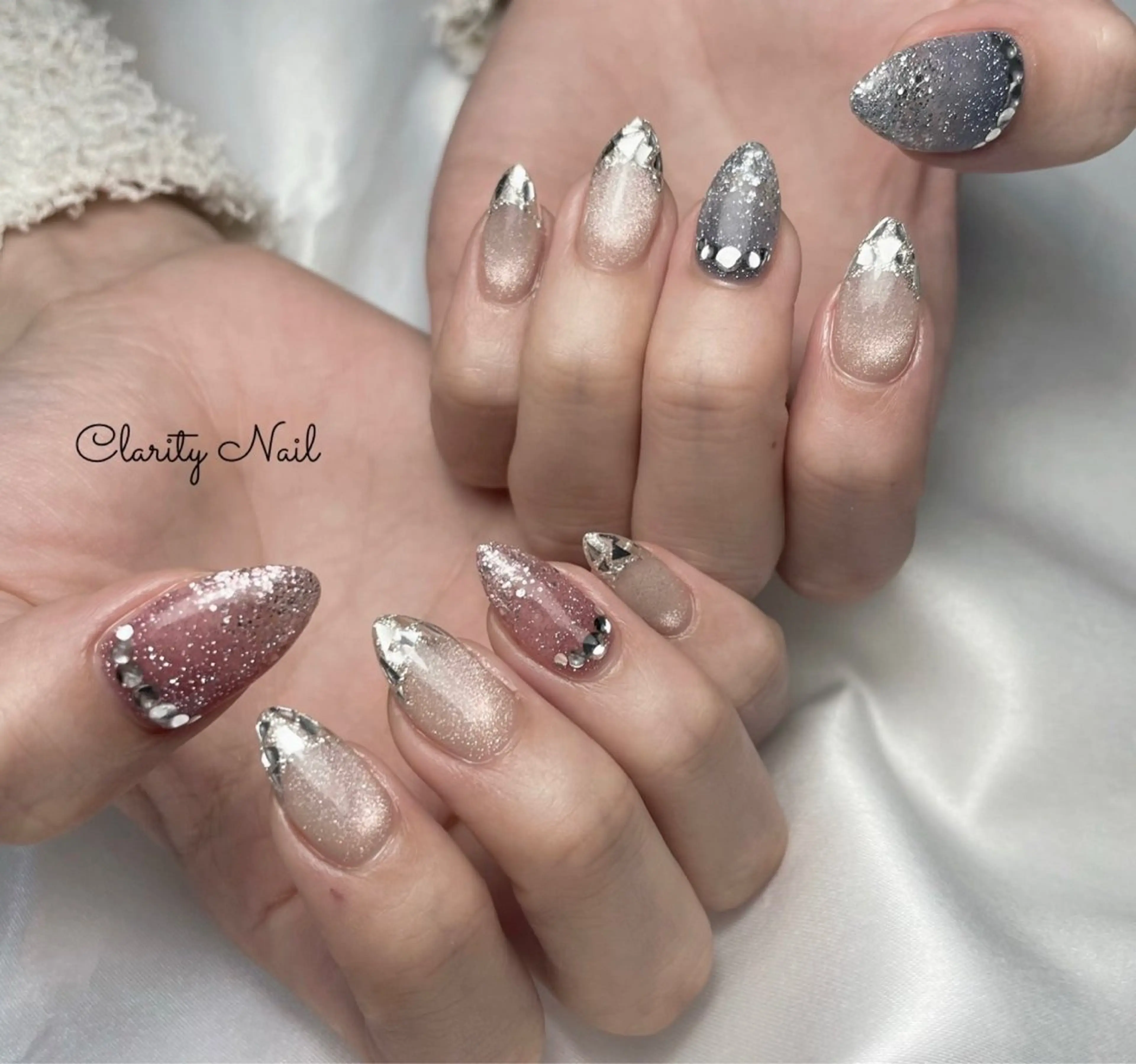 ネイル アートネイル 持ち込み ハンドネイル Clarity Nailのネイルデザイン