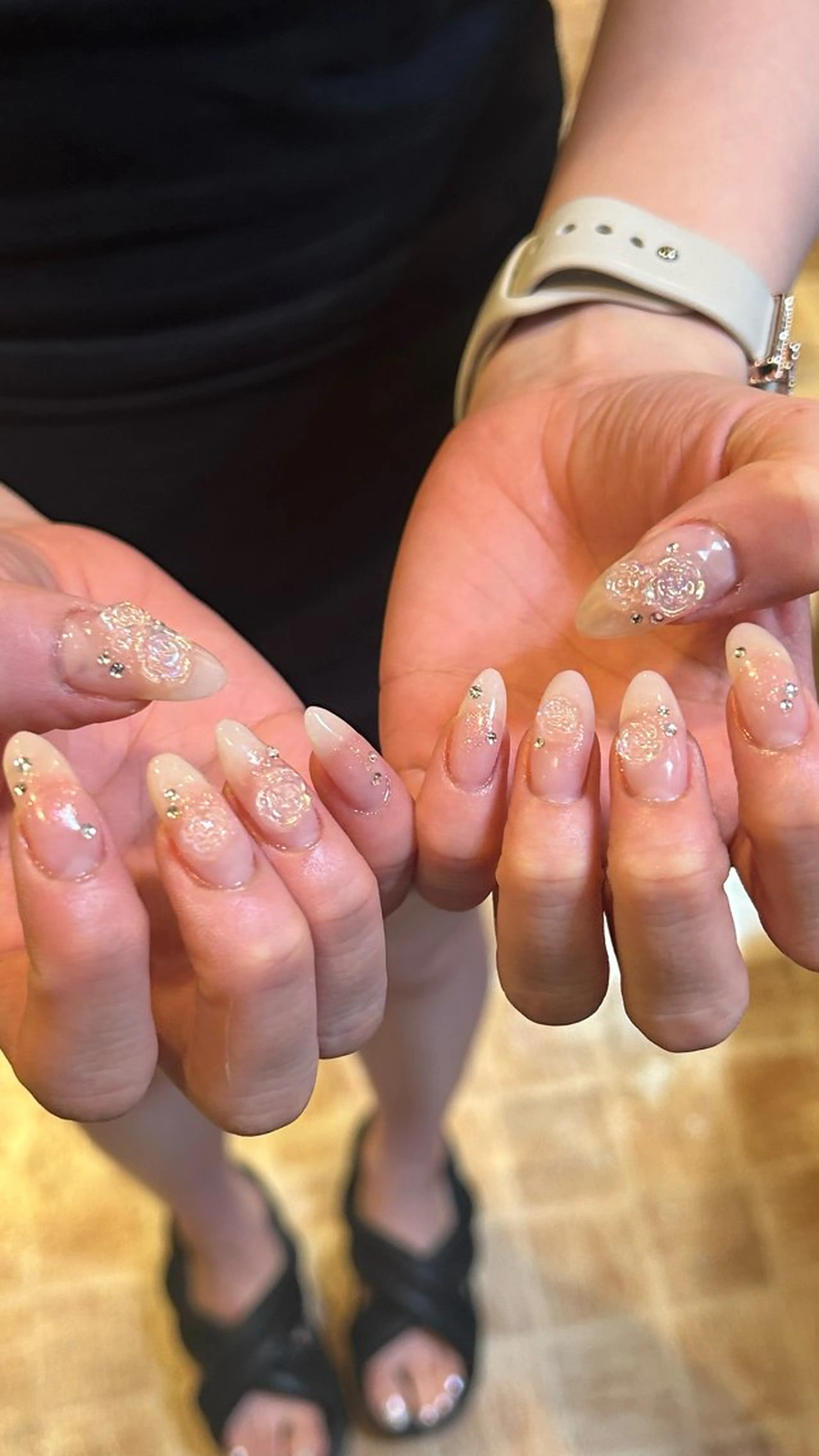 メンズ ネイル チークネイル 小野寺 千尋のネイルデザイン