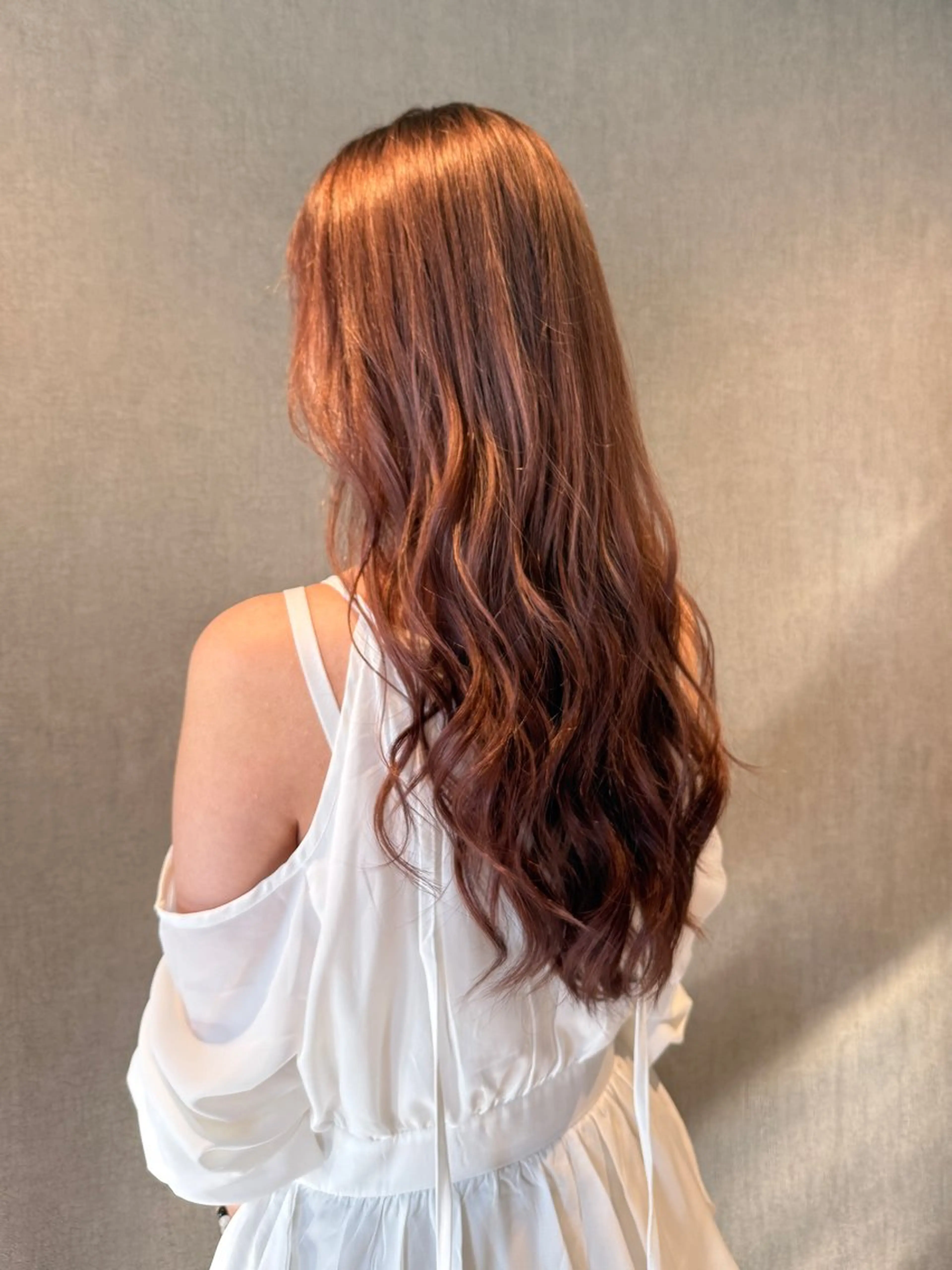 ロング ハイトーンカラー 縮毛矯正/ジャックのヘアスタイル