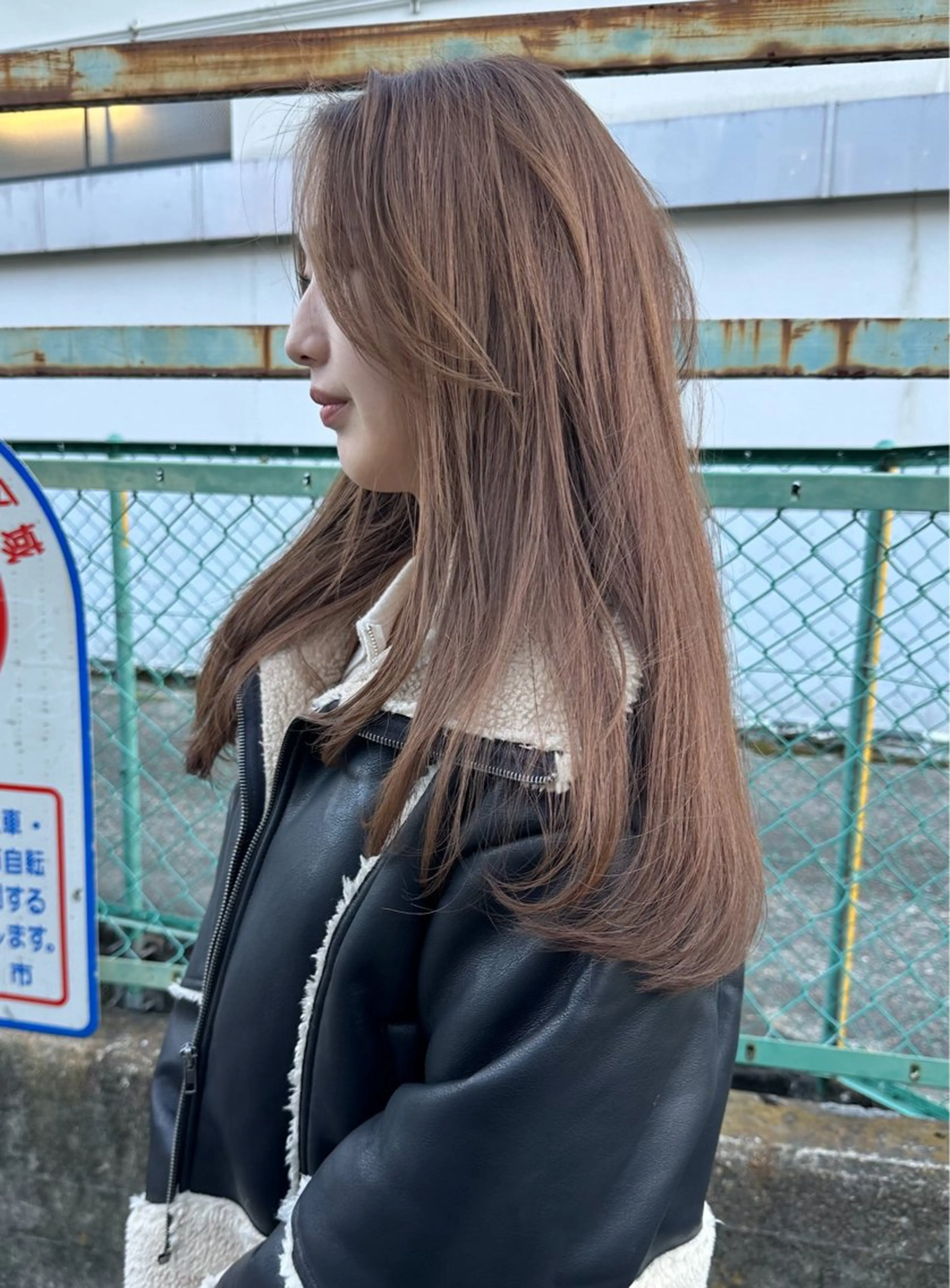 ロング カット ヘアカラー トリートメント 田中 泰正のヘアスタイル