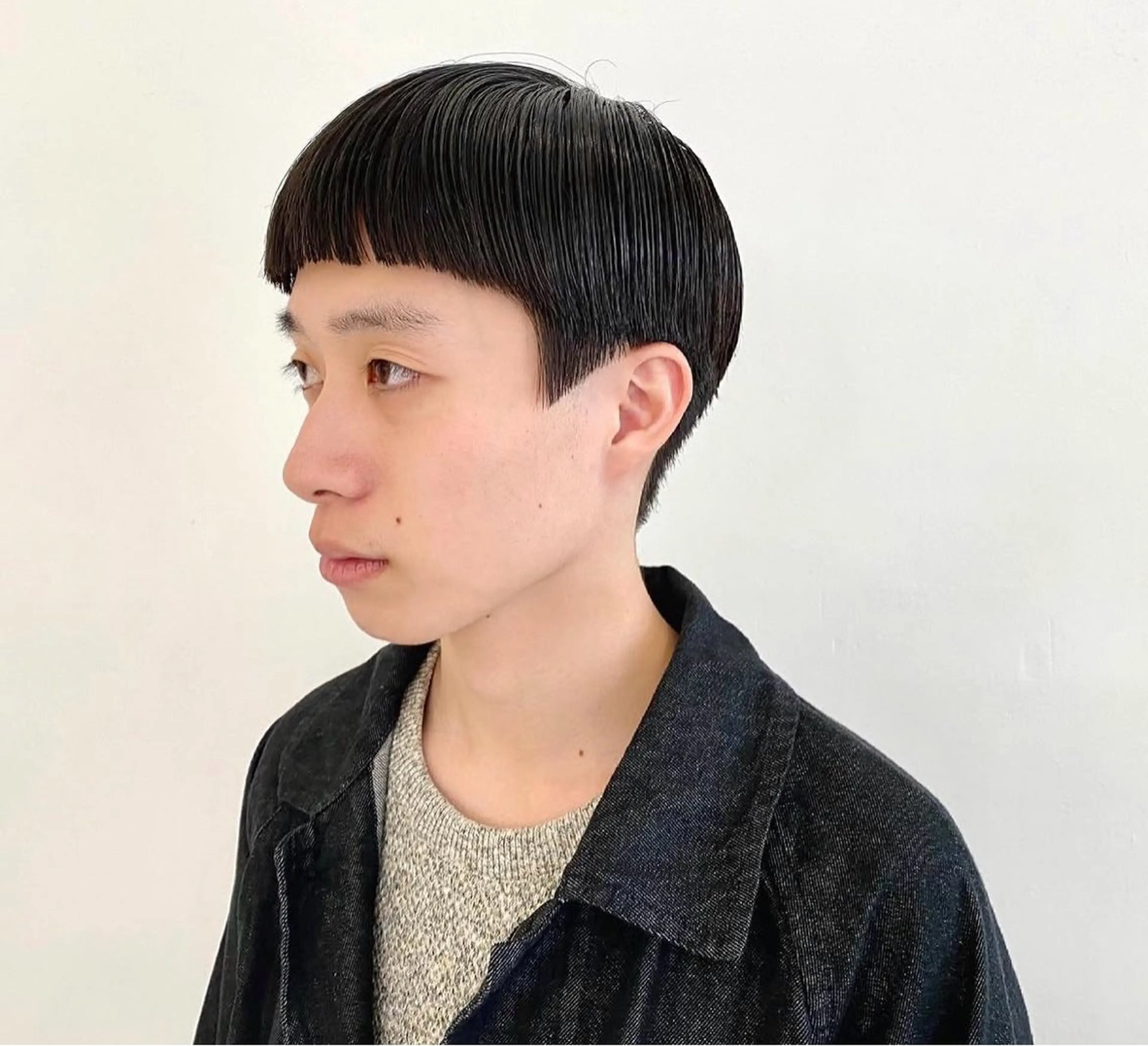 ショート メンズ カット ヘッドスパ 透明感カラー/パーマ 🐈noe🐶のヘアスタイル