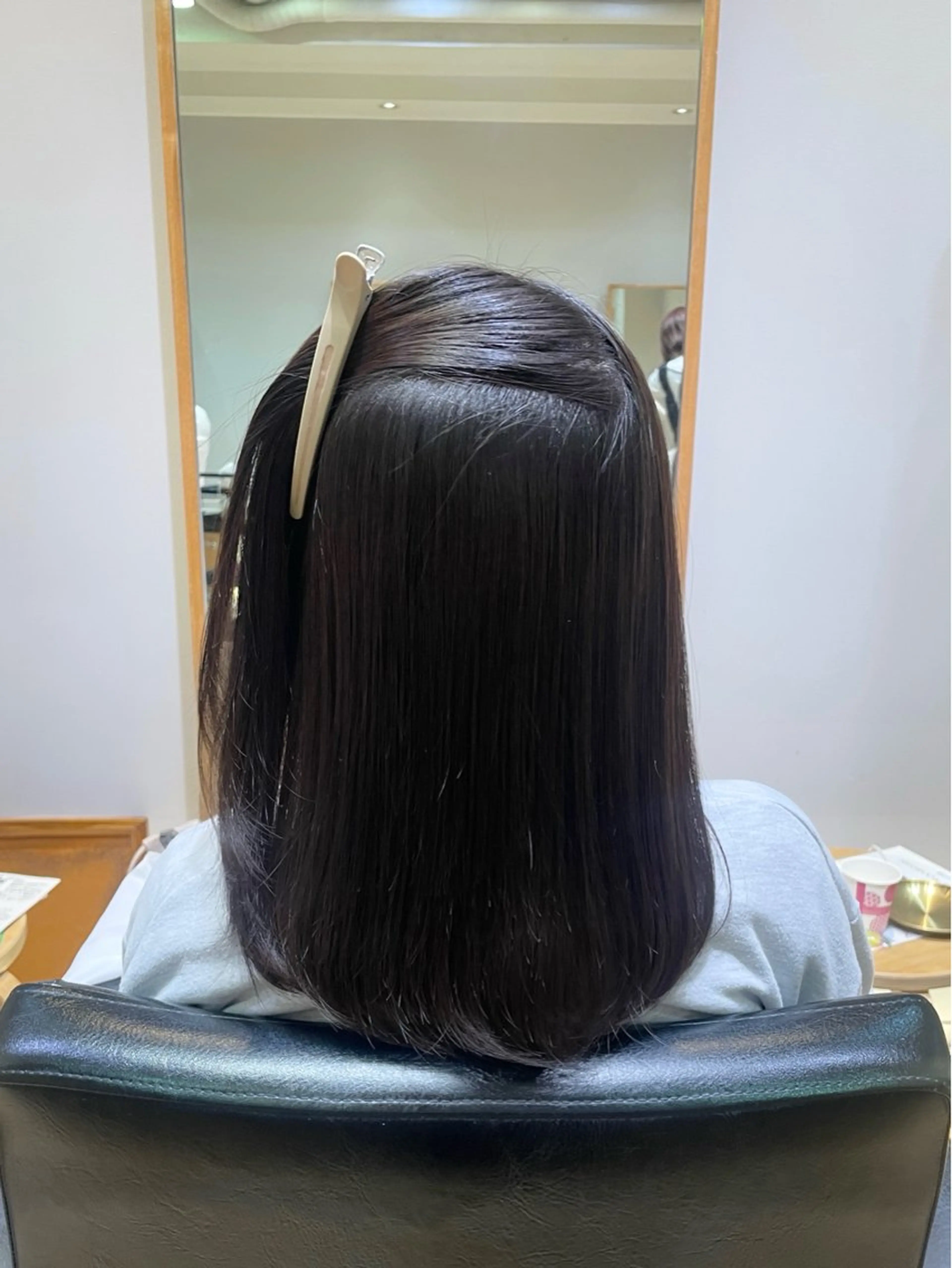 ミディアム パーマ 縮毛矯正 カット 縮毛矯正 トリートメント 縮毛矯正/レイヤー 🌙児玉光瑠のヘアスタイル