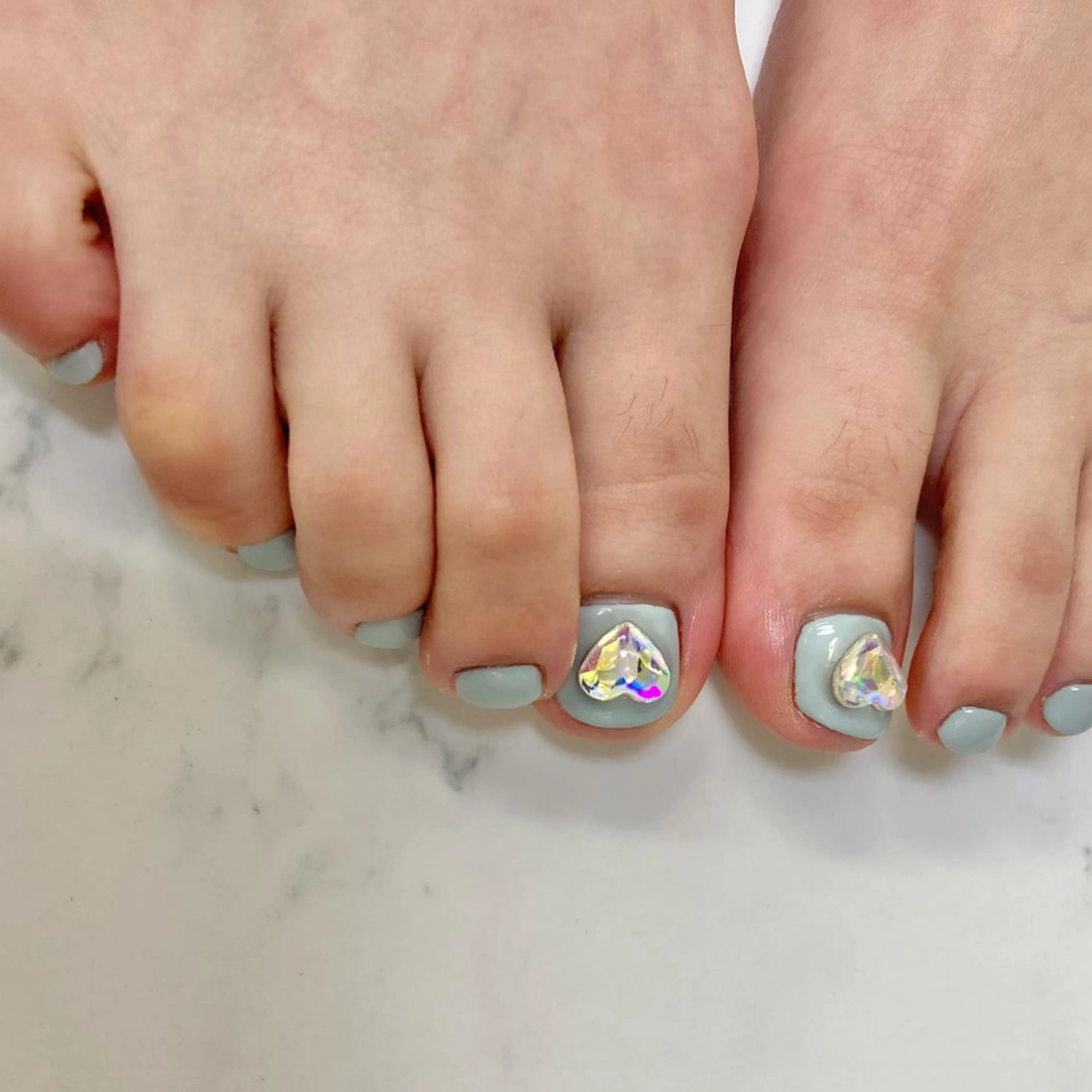 ネイル アートネイル ストーンネイル フットネイル 松本 実咲のネイルデザイン