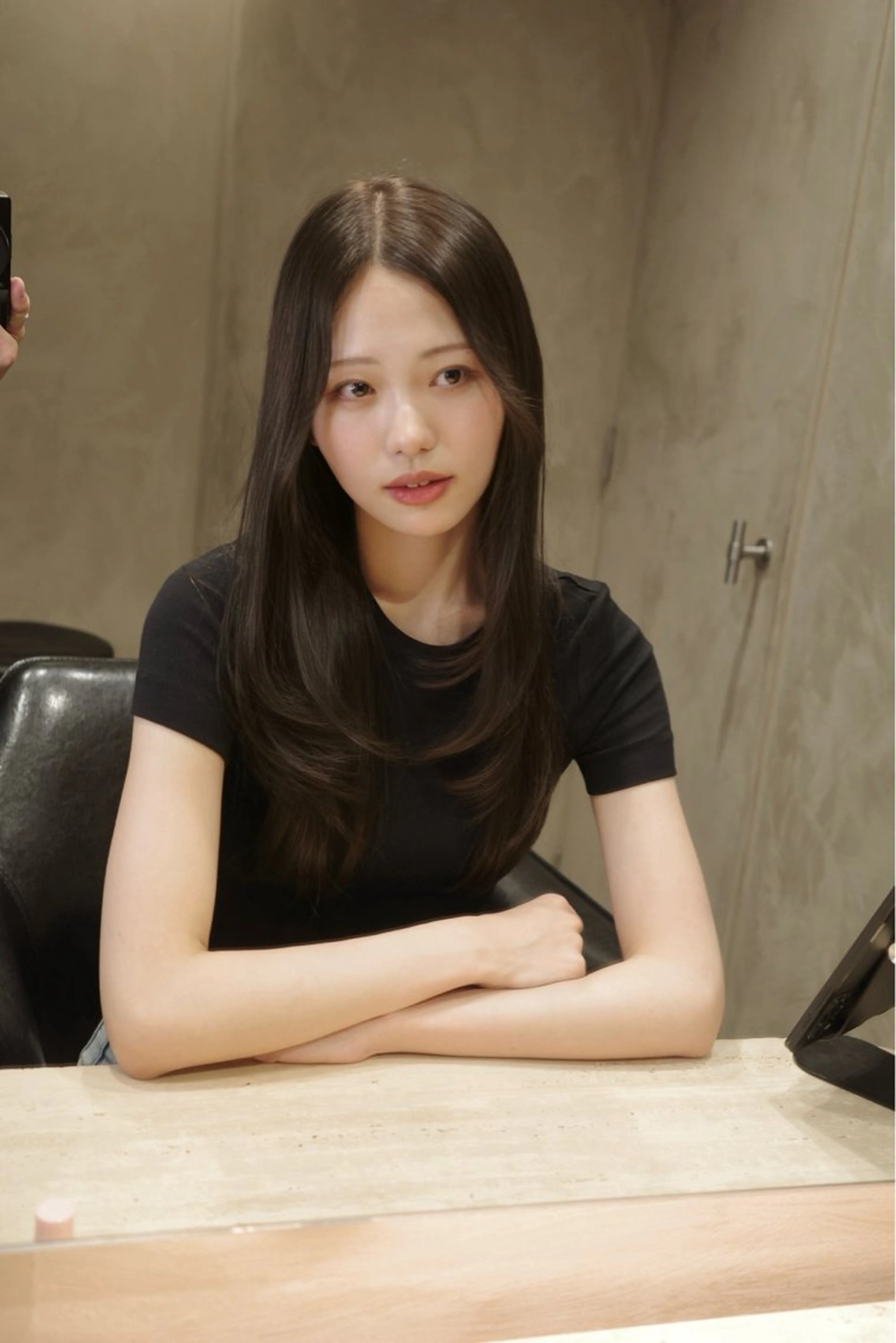 ロング 髪質改善 レイヤーカット 似合わせカット 美顔形成｜レイヤー ｜青山のヘアスタイル