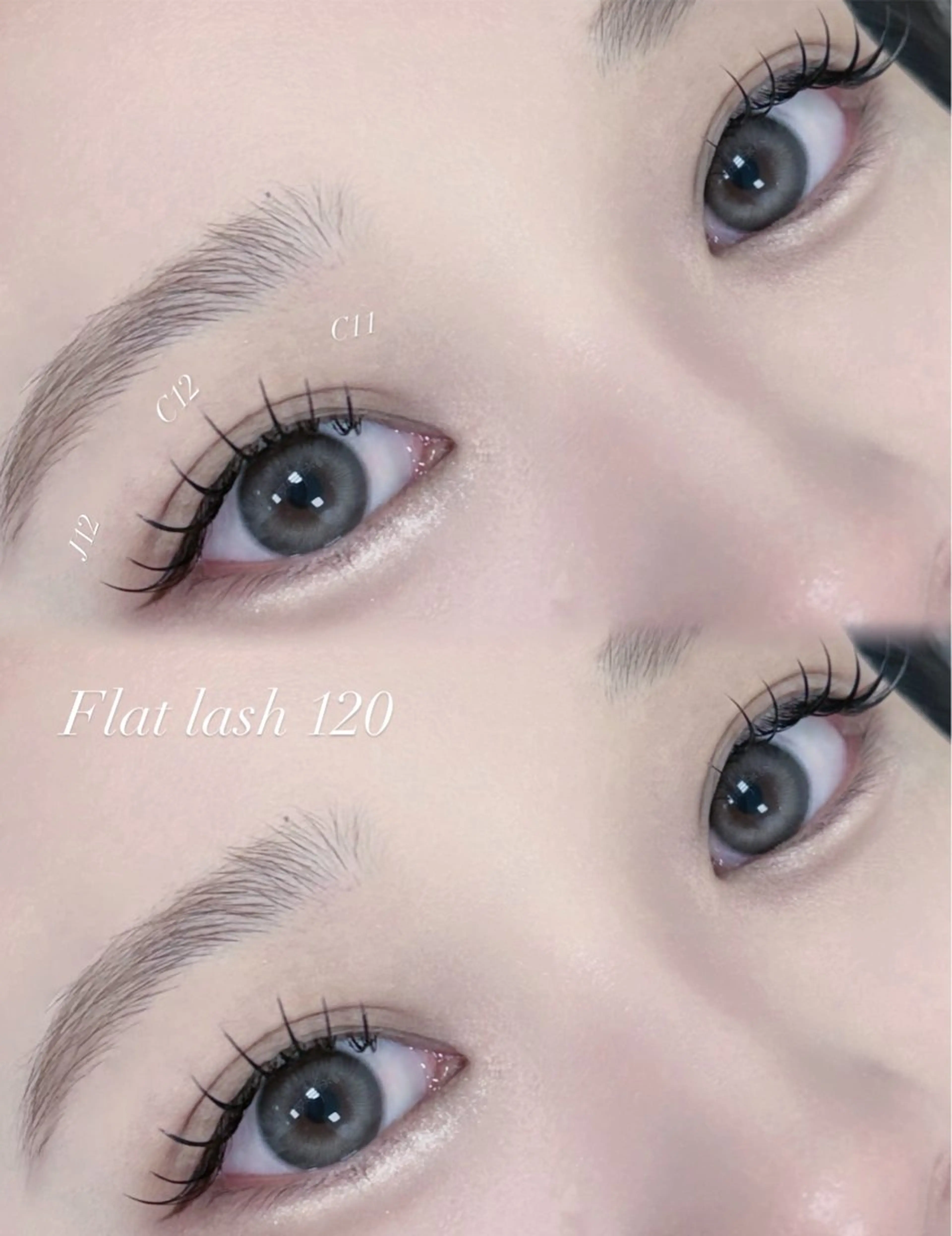 マツエク・マツパ 🩶Serena🩶 大阪梅田／束感まつ毛のマツエク・マツパデザイン