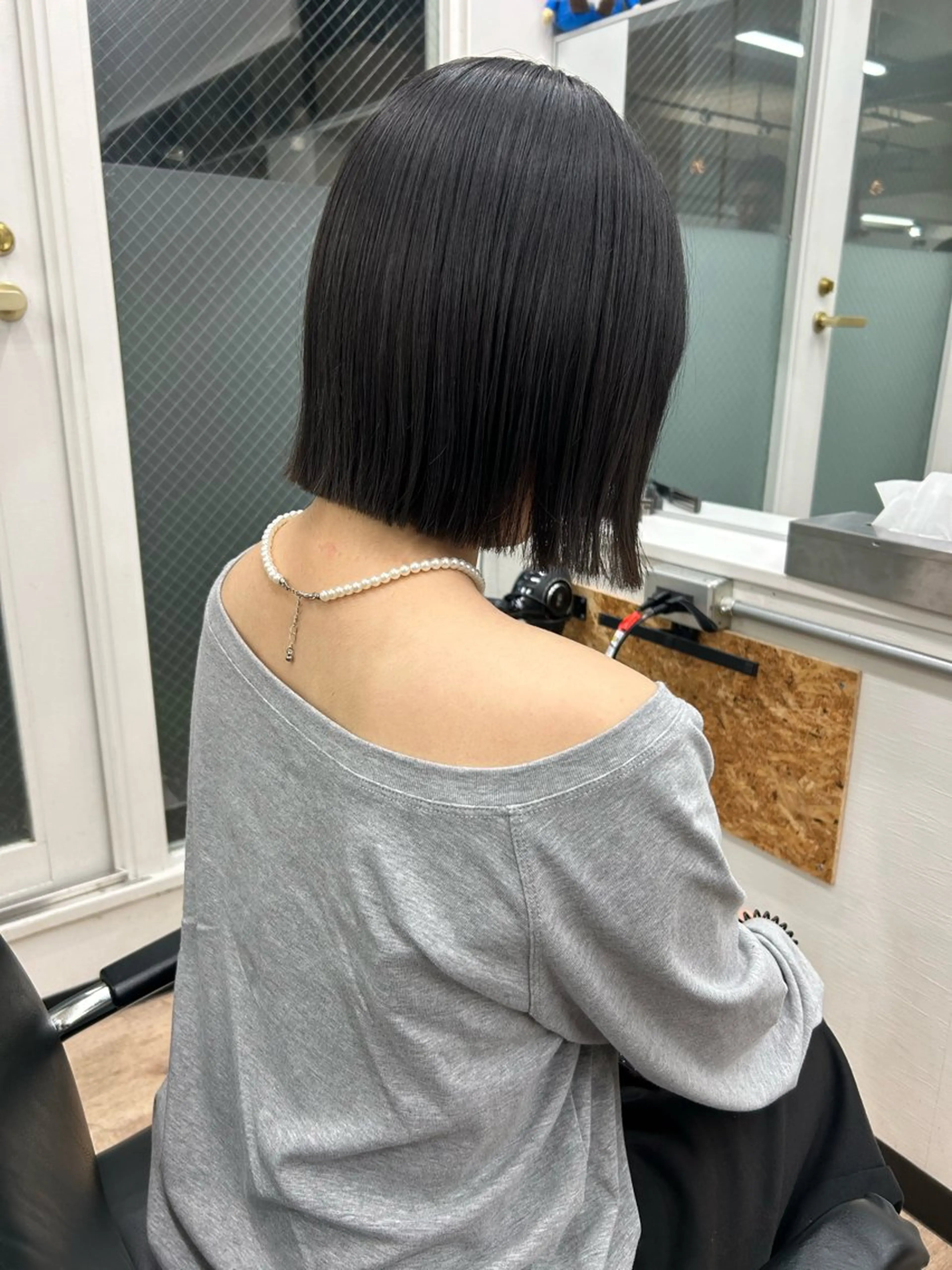 ショート レイヤー・ボブカット ／もえまる🌻のヘアスタイル