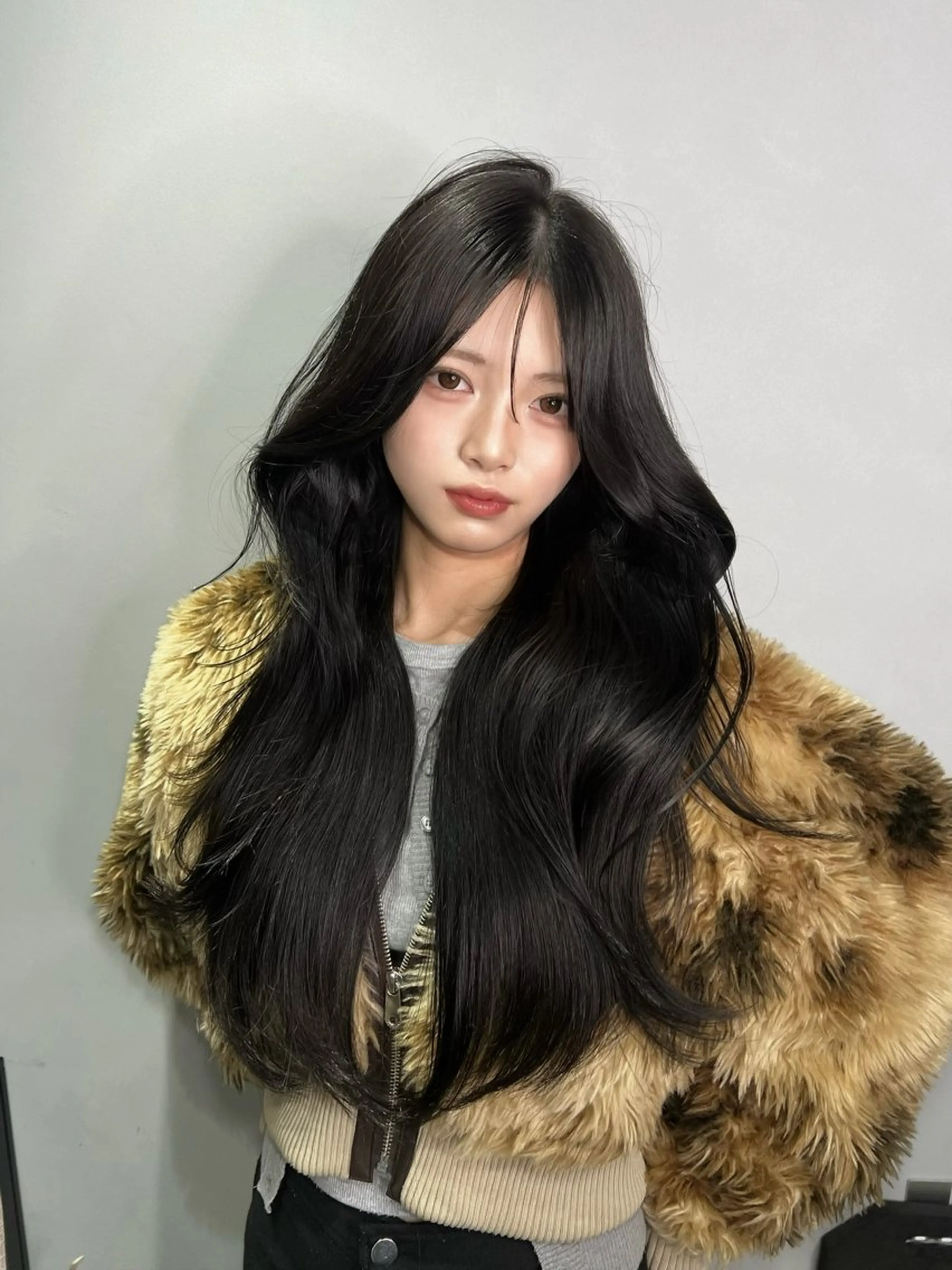 ロング カラー カット ヘアカラー トリートメント etora 渋谷所属・ワンホン×韓国/ 髪質改善/itaruのヘアスタイル