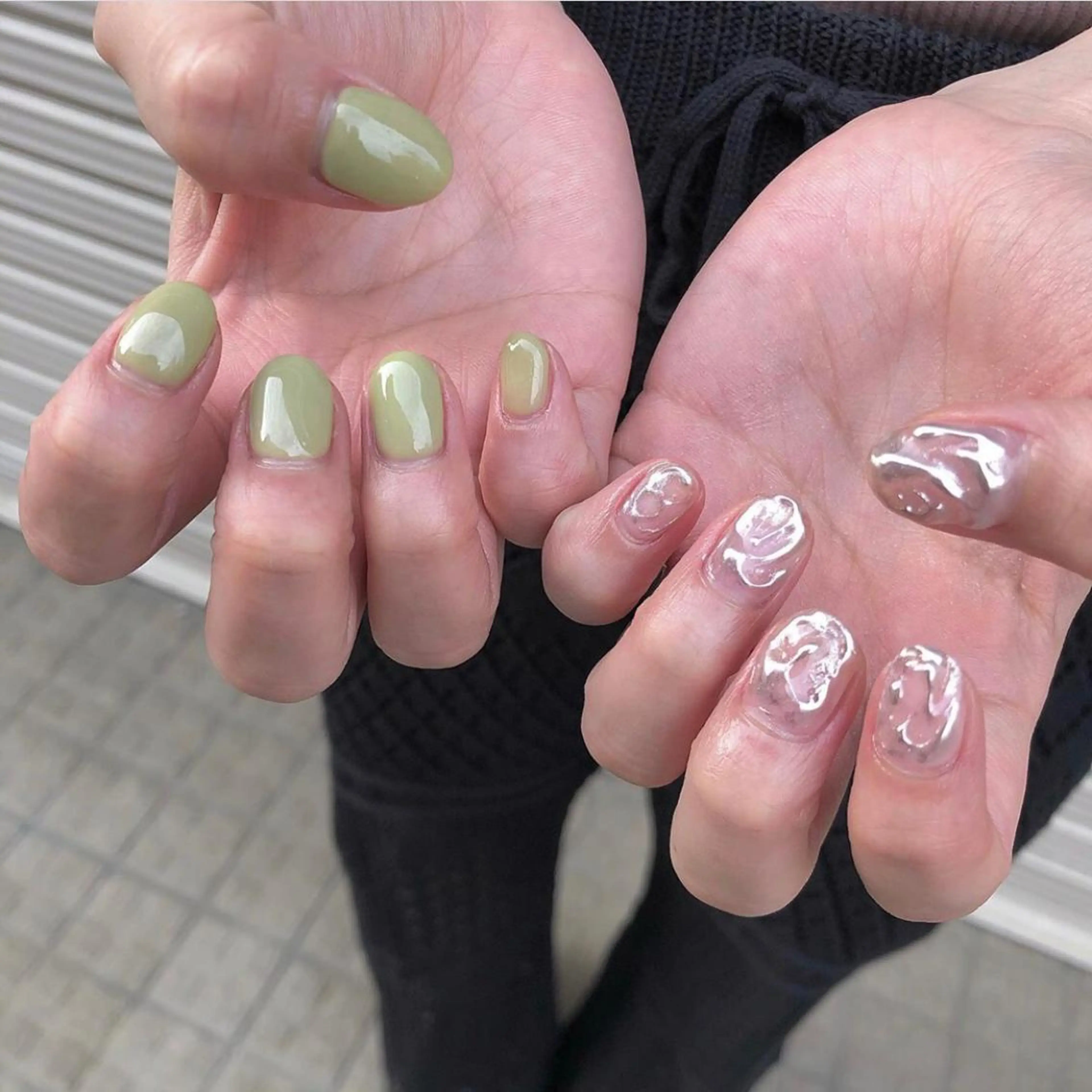 ネイル ニュアンスネイル nail salon granveilのネイルデザイン