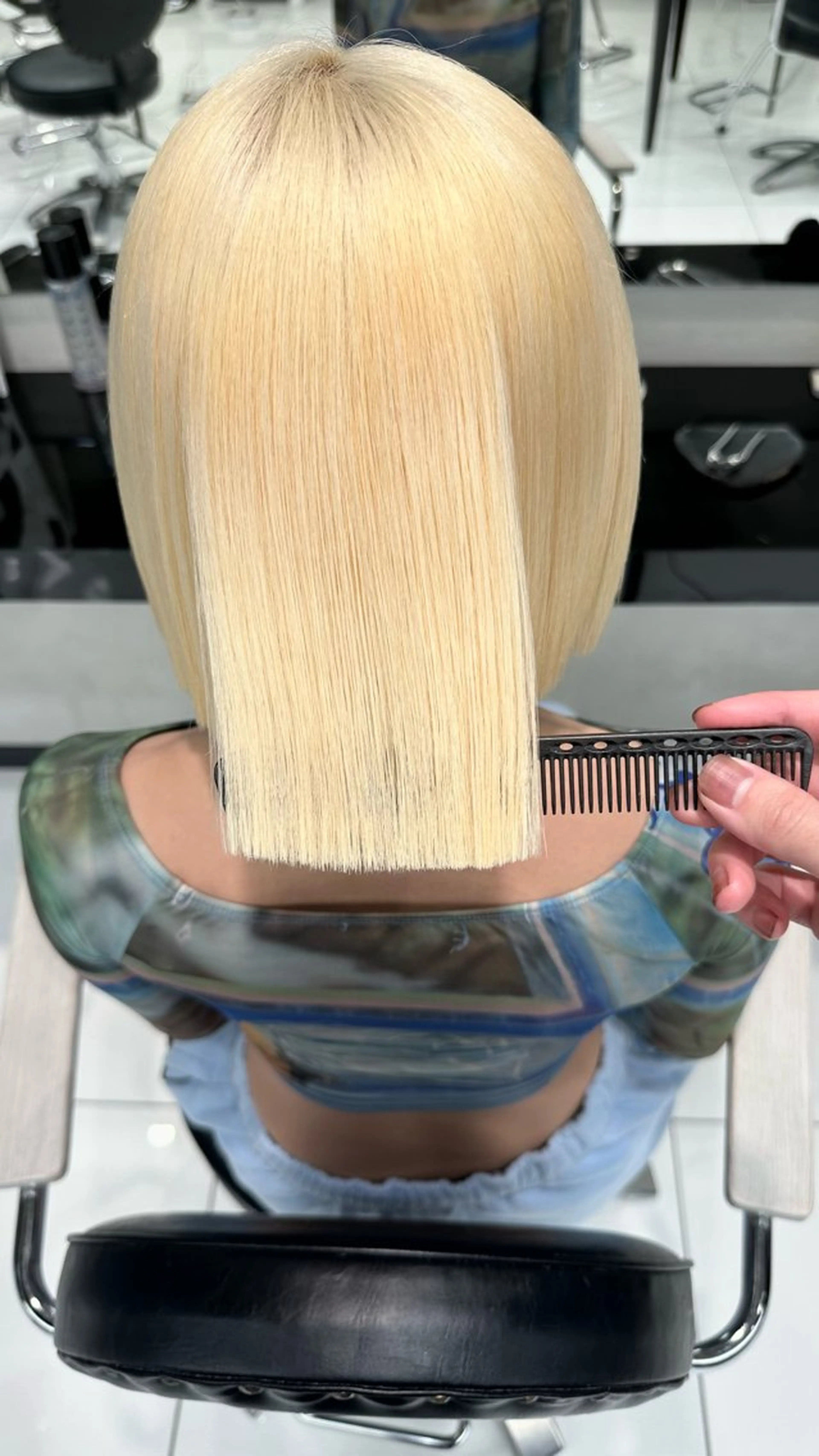 ミディアム カラー 🩵ニュアンスカラー 🩵ブリーチ/RENのヘアスタイル