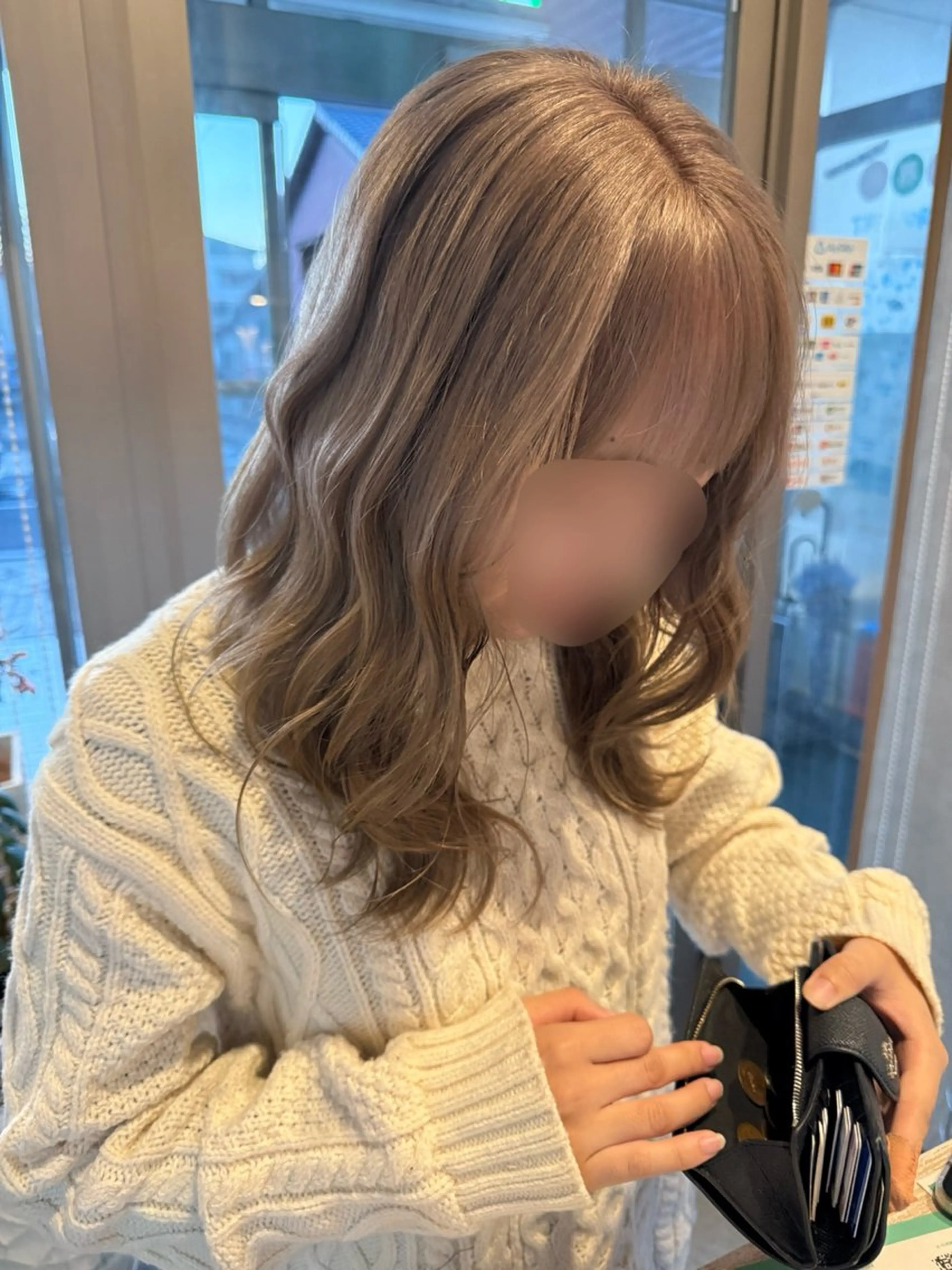 カラー ヘアカラー Bish Yanaのヘアスタイル