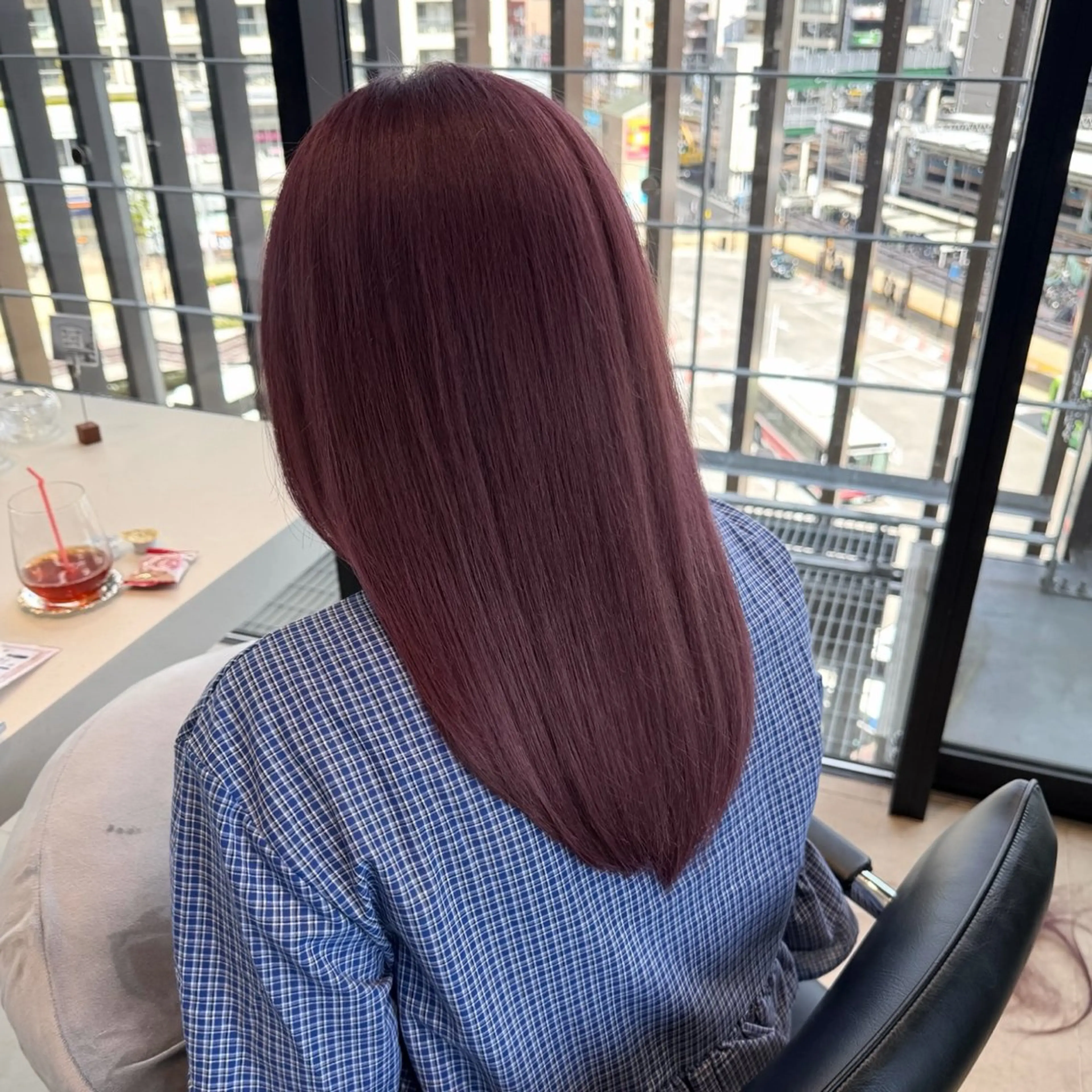 カラー ヘアカラー nanami ￤髪質改善￤レイヤーのヘアスタイル