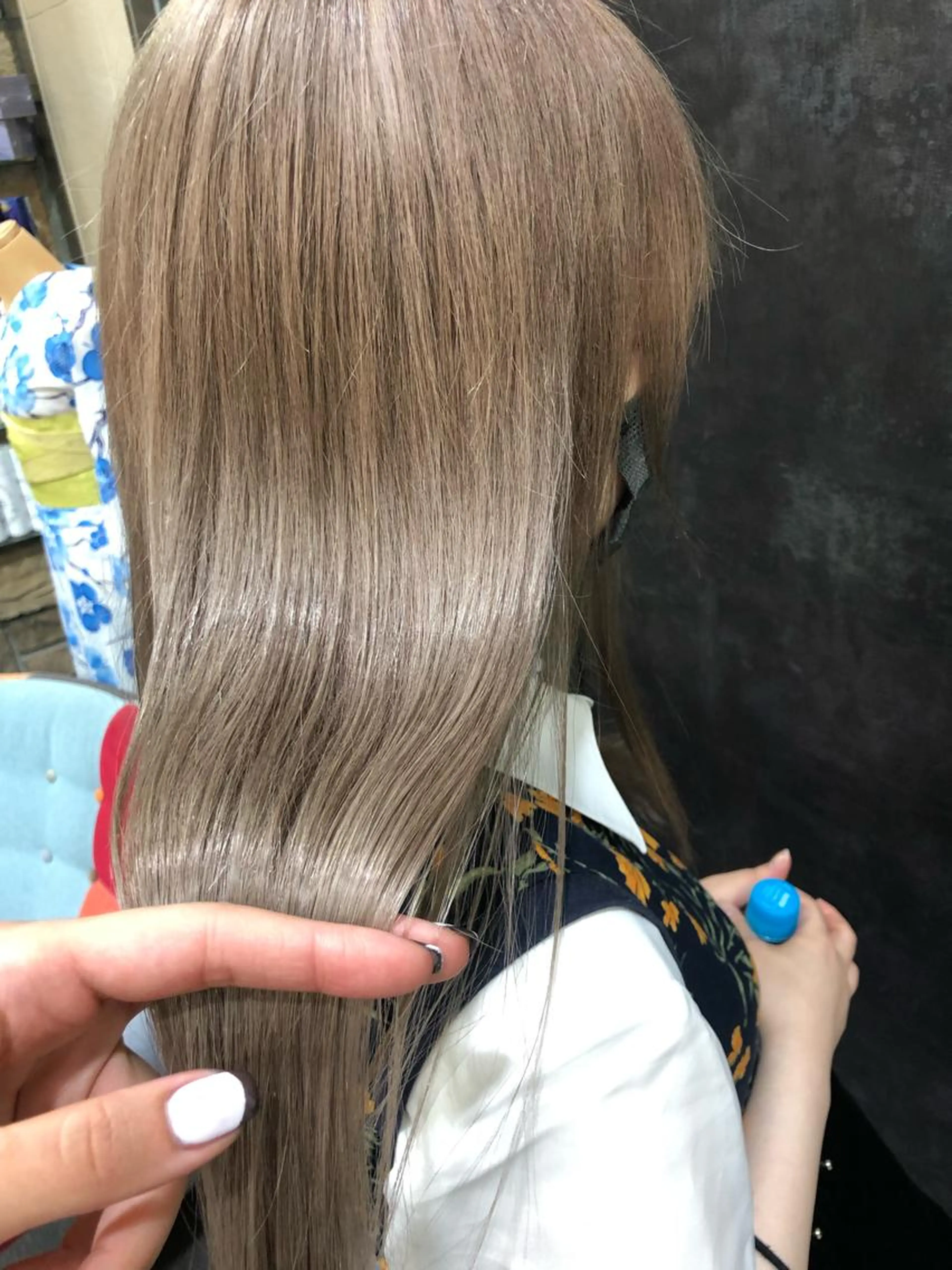 🦋限定🦋髪質改善カラー+髪質改善トリートメントの写真