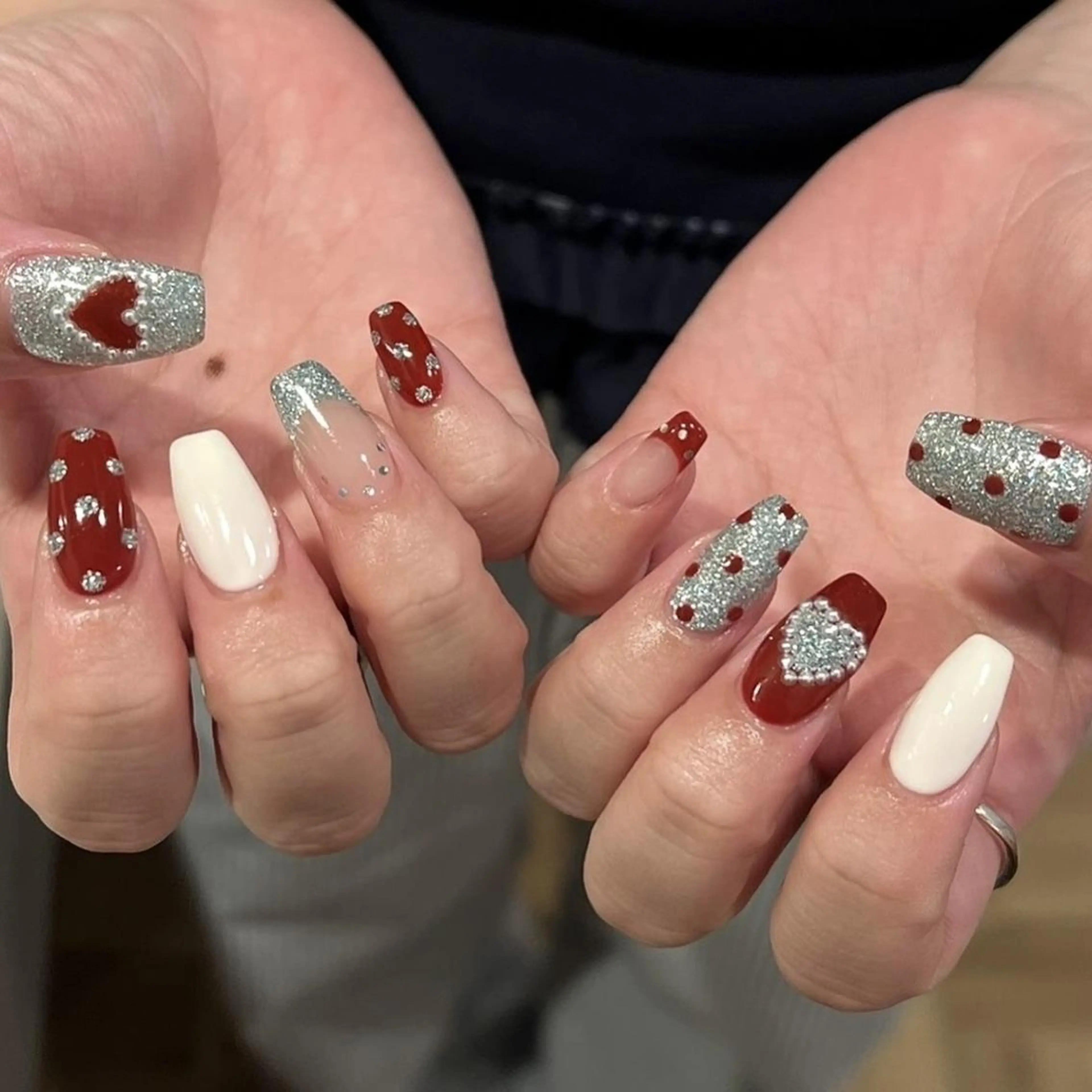 ネイル 個性派ネイル🌈 岐阜🐶みのりのネイルデザイン